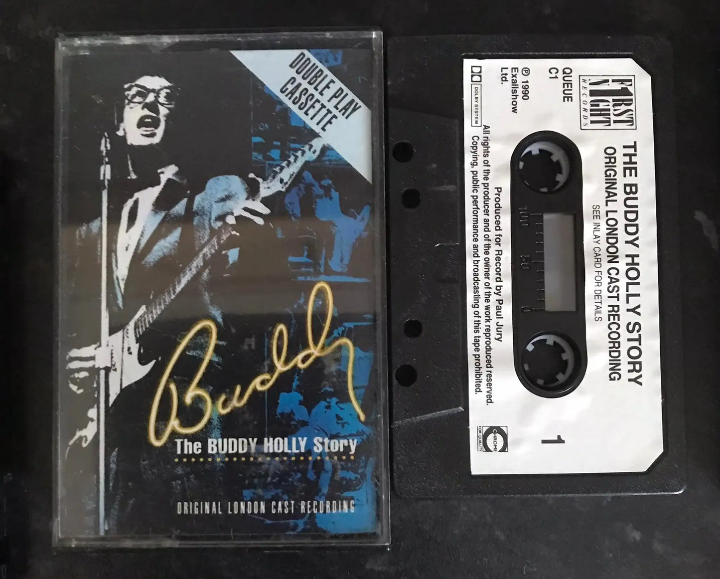 The Buddy Holly Story, Original London cast Soundtrack, First Night, QUEUE C1 Magretro