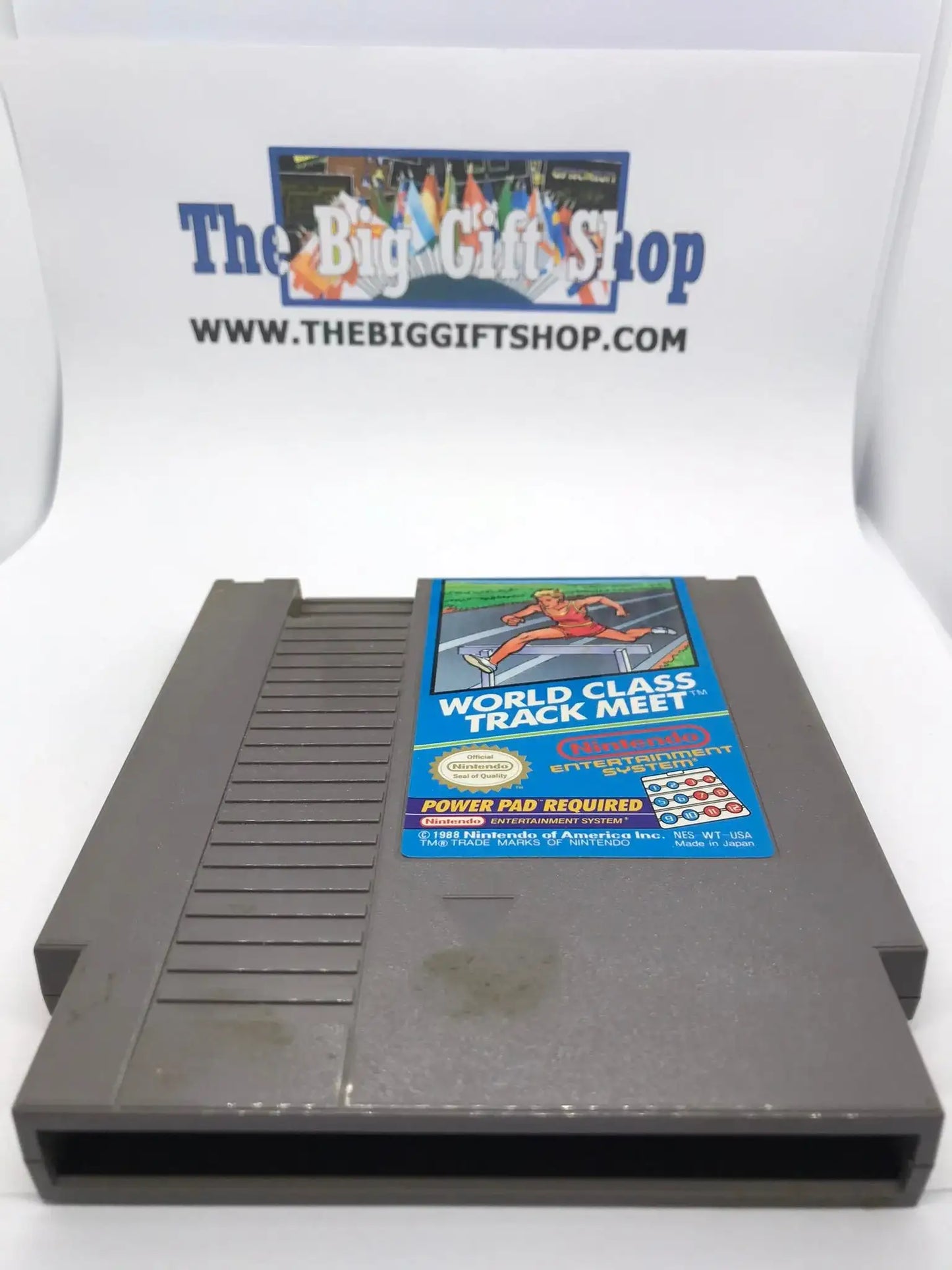 World Class Track Meet, NES, Released by Nintendo Magretro