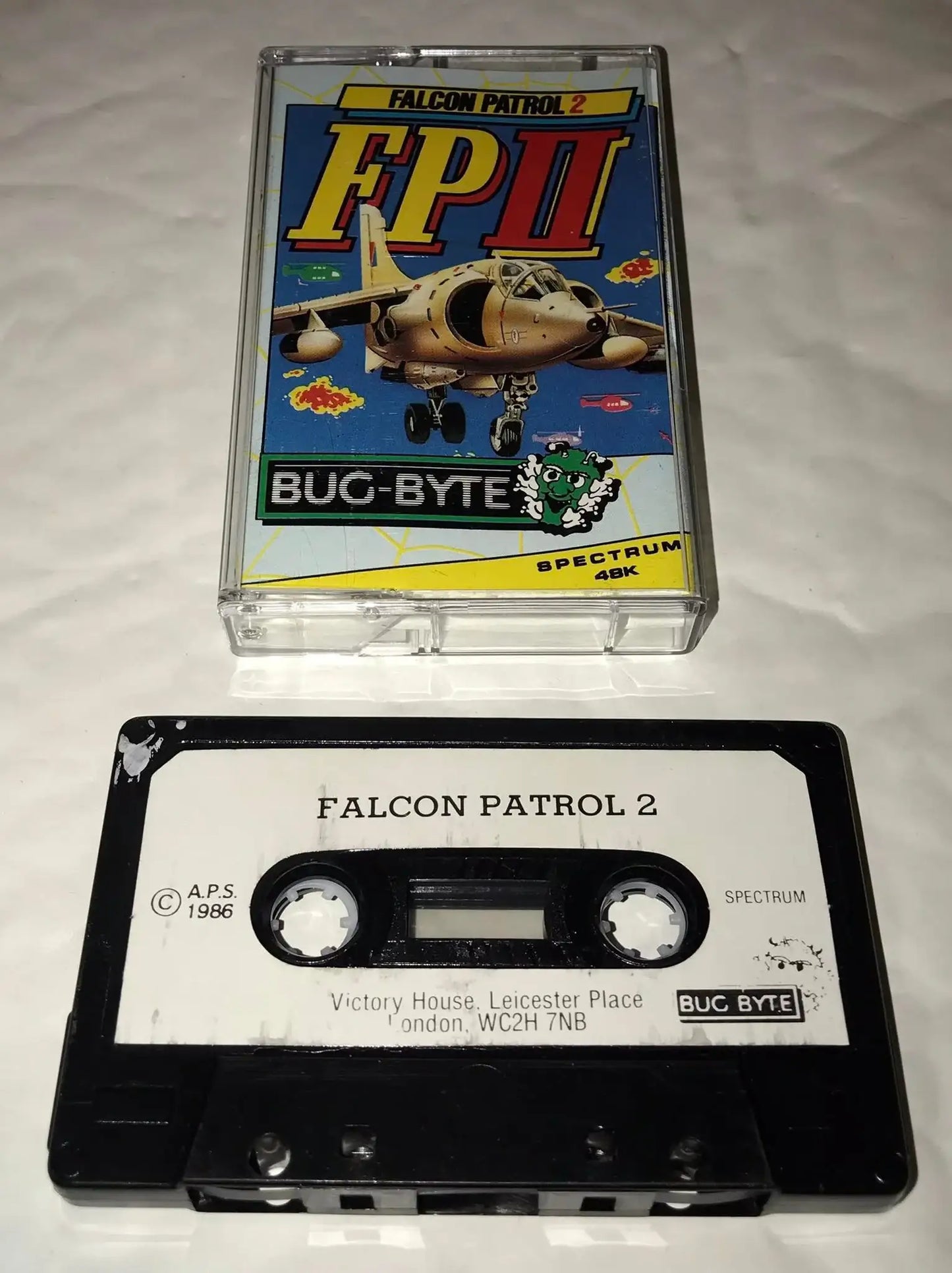 Falcon Patrol 2 (FP II, FP2), ZX Spectrum game by Bug Byte, WORKING Magretro
