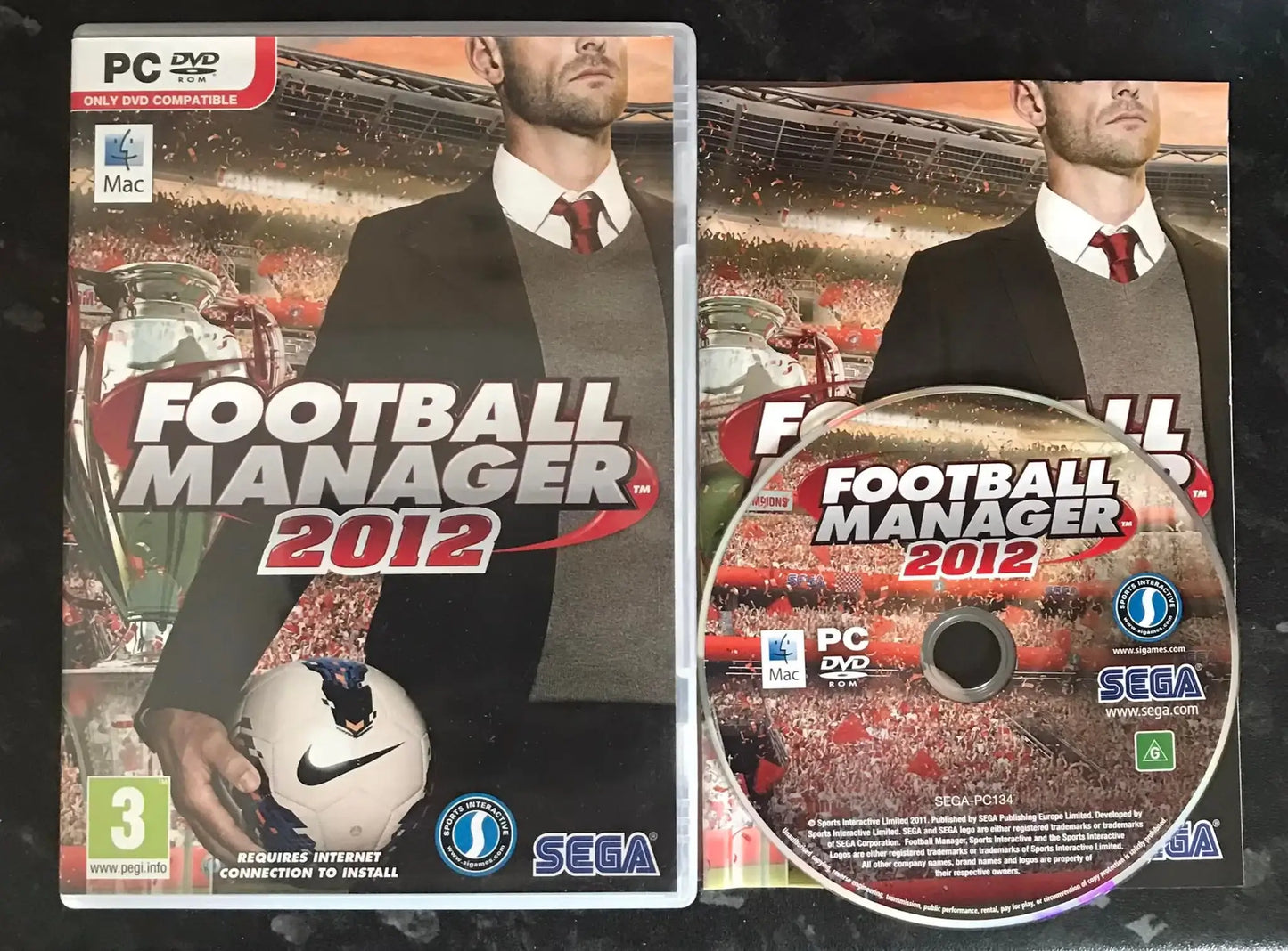 FOOTBALL MANAGER 2012, DVD, UK, Pal, PC Game, Mac Game Magretro