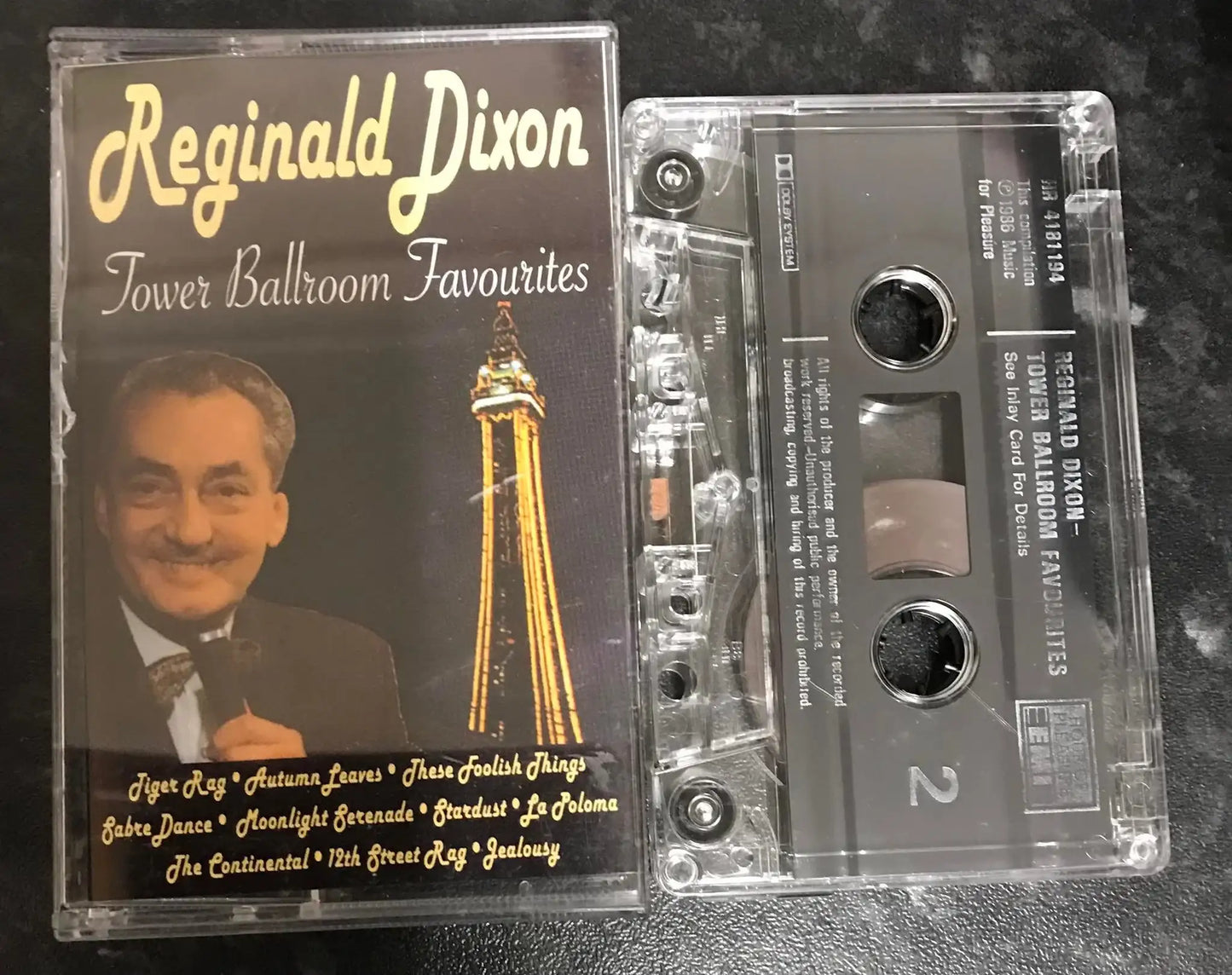 Reginald Dixon Tower Ballroom Favourites, 41 8119 4, Vintage Cassette Magretro