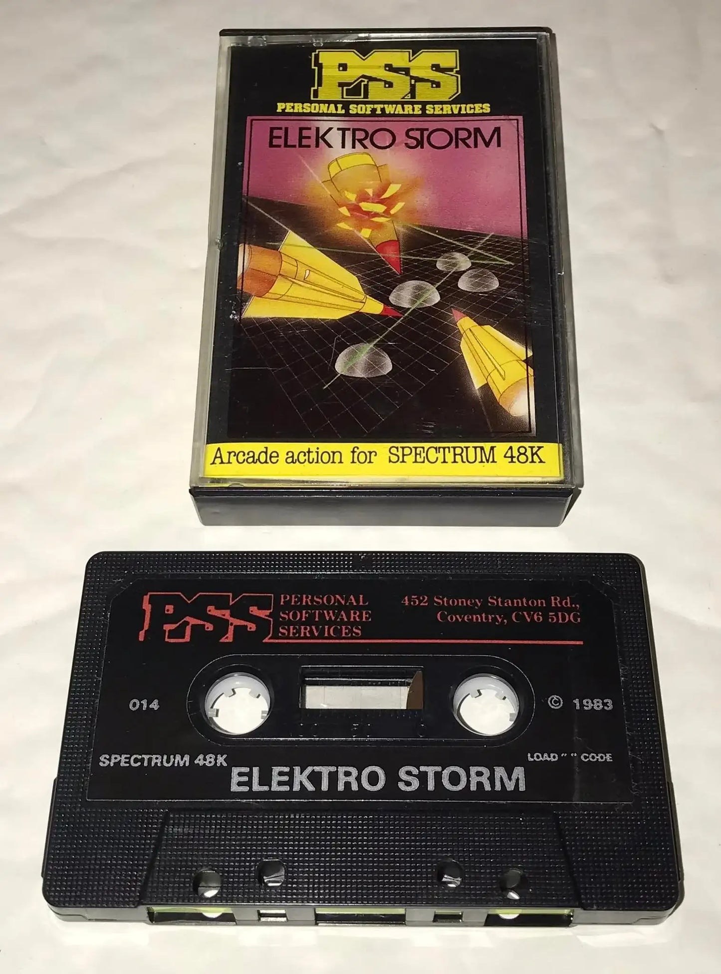 Elektro Storm, ZX Spectrum game by PSS, Working Magretro