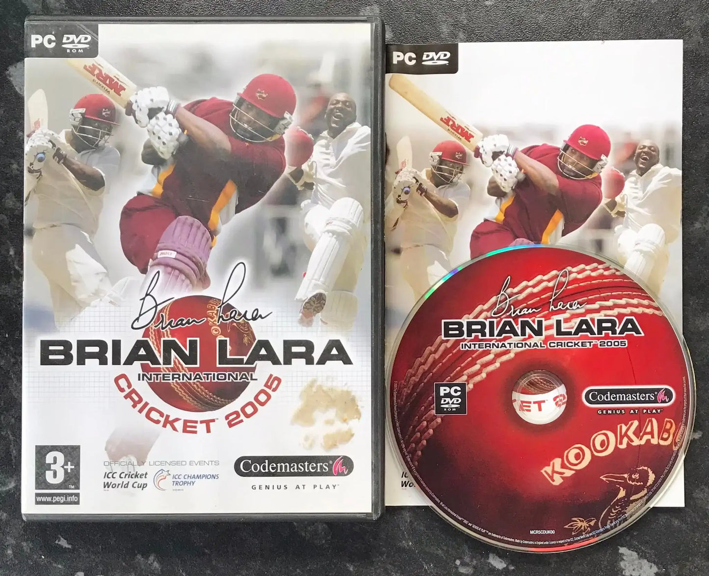 Brian Lara International Cricket 2005, DVD, PC Game Magretro