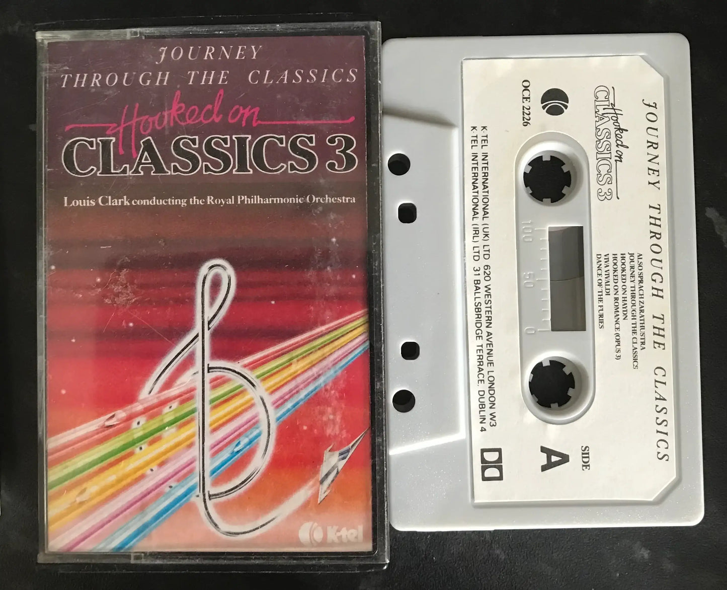 Hooked on Classics 3 with Louis Clark, OCE2226, Vintage Cassette Magretro