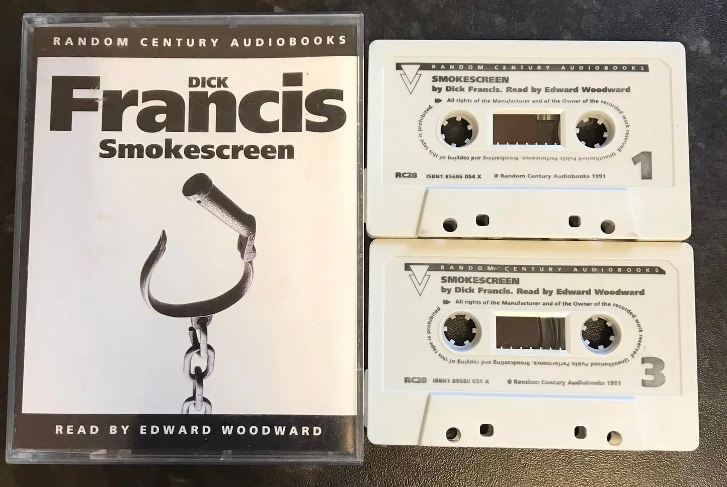 Smokescreen Audiobook, Dick Francis, Vintage Cassette Magretro
