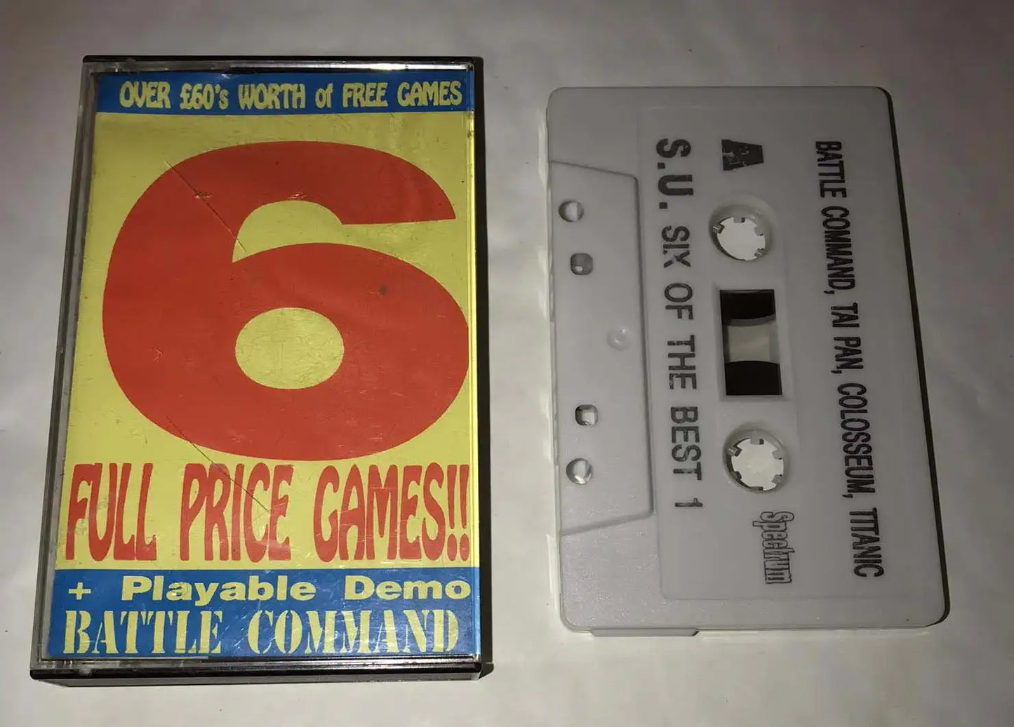 Sinclair User Tape, Six Of The Best (1)- Zx Spectrum Magretro