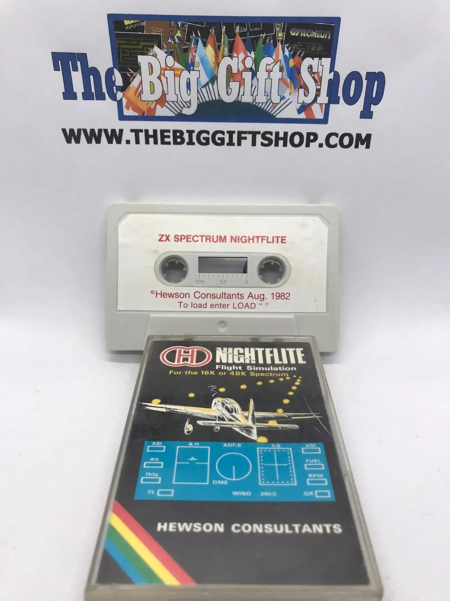 Nightflite, ZX Spectrum, Released by Hewson Consultants, Working Magretro