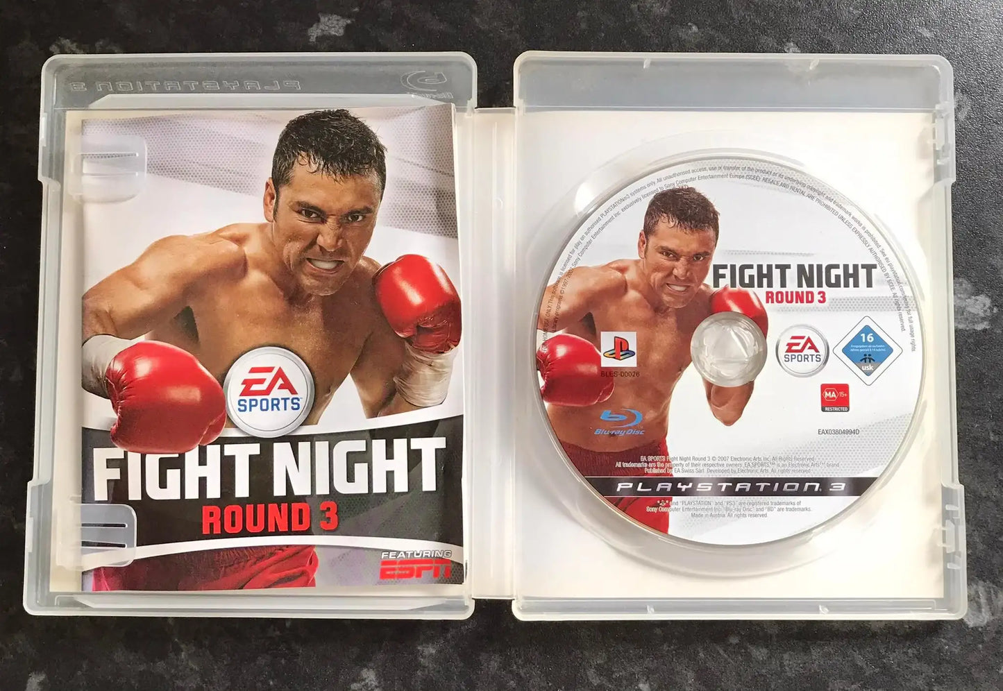 Fight Night Round 3, PS3 Game, PAL Magretro