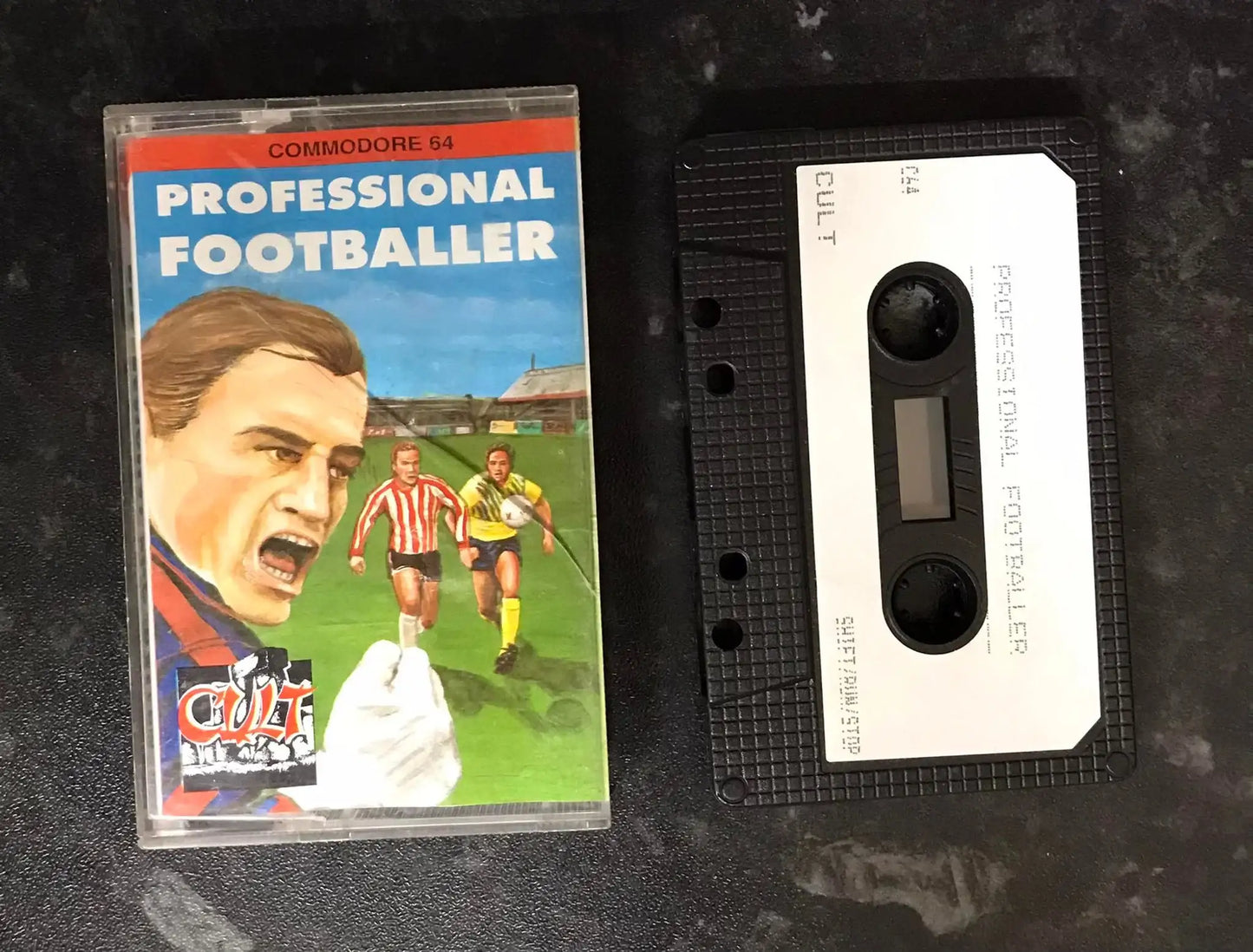 Professional Footballer, C64 Game, by Cult Games, WORKING Magretro