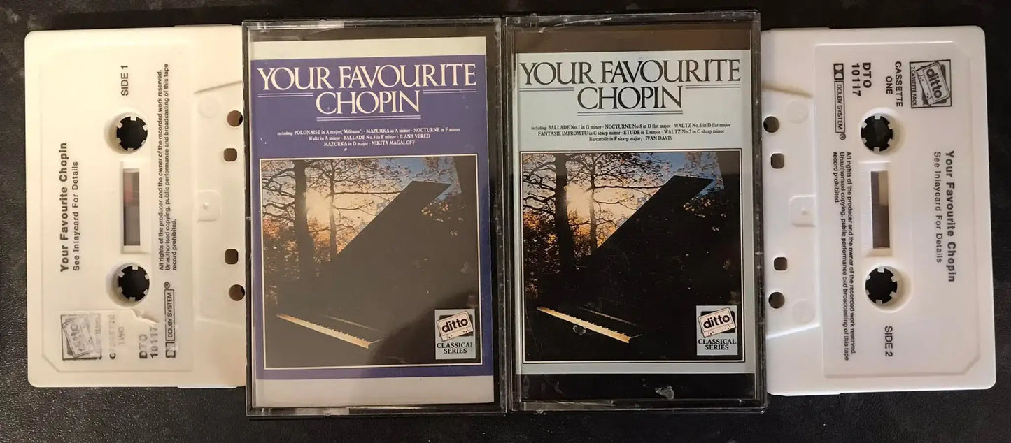 Your Favourite Chopin Album, Dual Album, Ditto,DTO 10117A, DTO 10117B Magretro