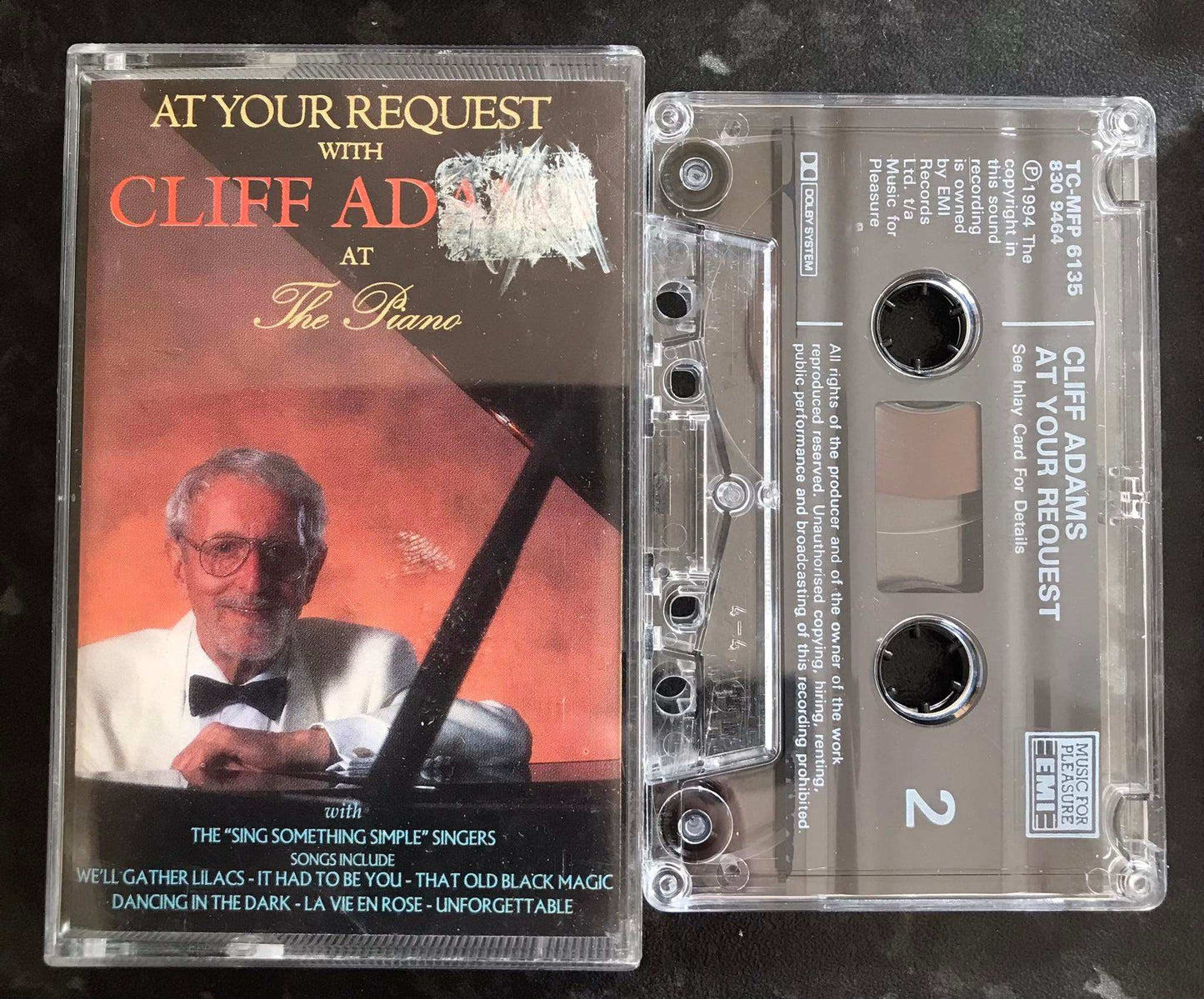 At Your Request Album, with Cliff Adams at the piano, TC-MFP 6135 Magretro