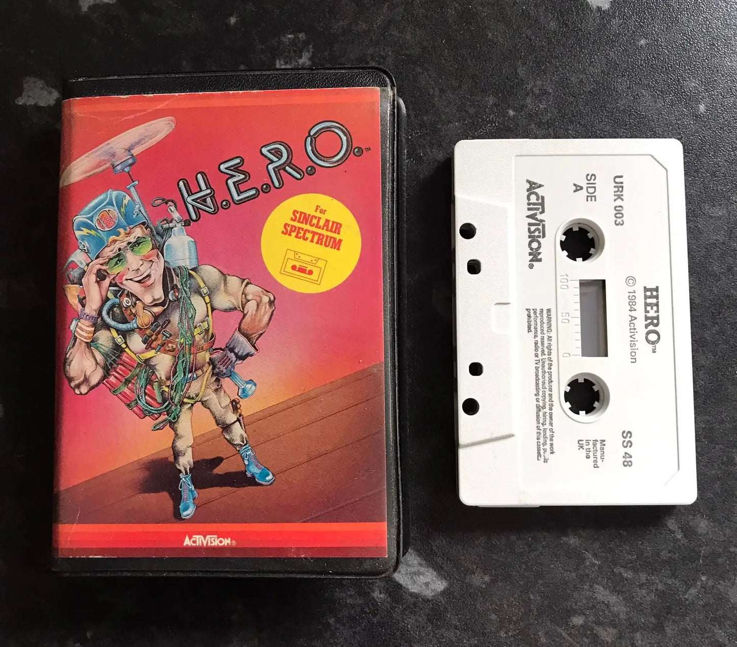 H.E.R.O. (Hero) (Working), ZX Spectrum, by Activision Magretro