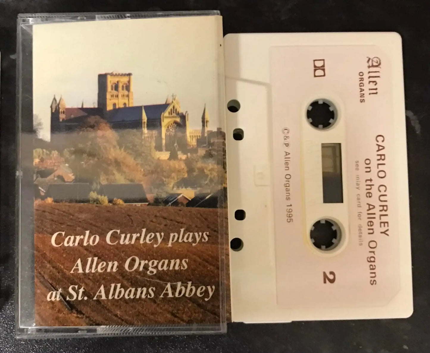 Carlo Curley, Plays Allen Organs at St. Albans Abbey, Vintage Cassette Magretro