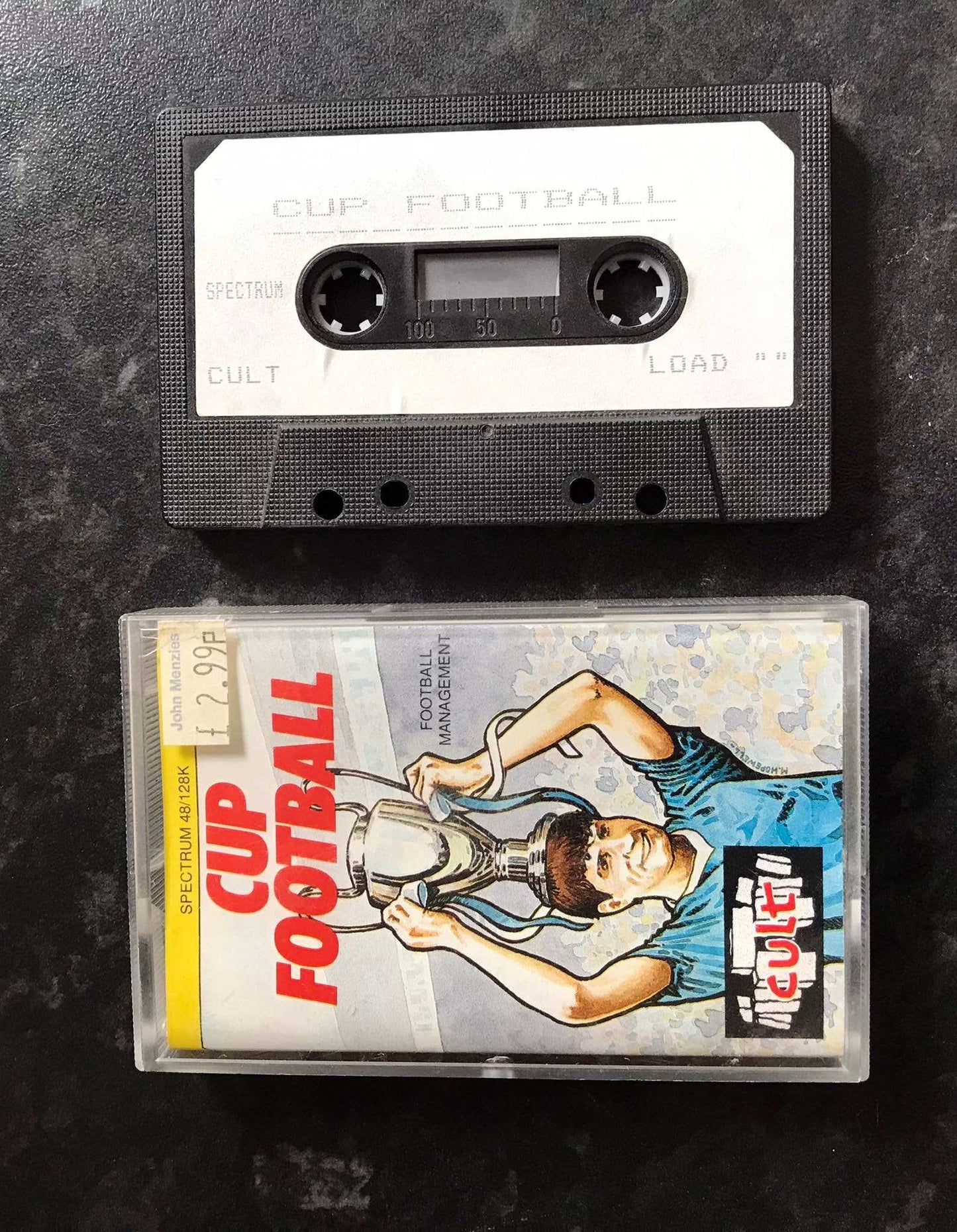 Cup Football, ZX Spectrum, by Cult Games, RARE, Working Magretro