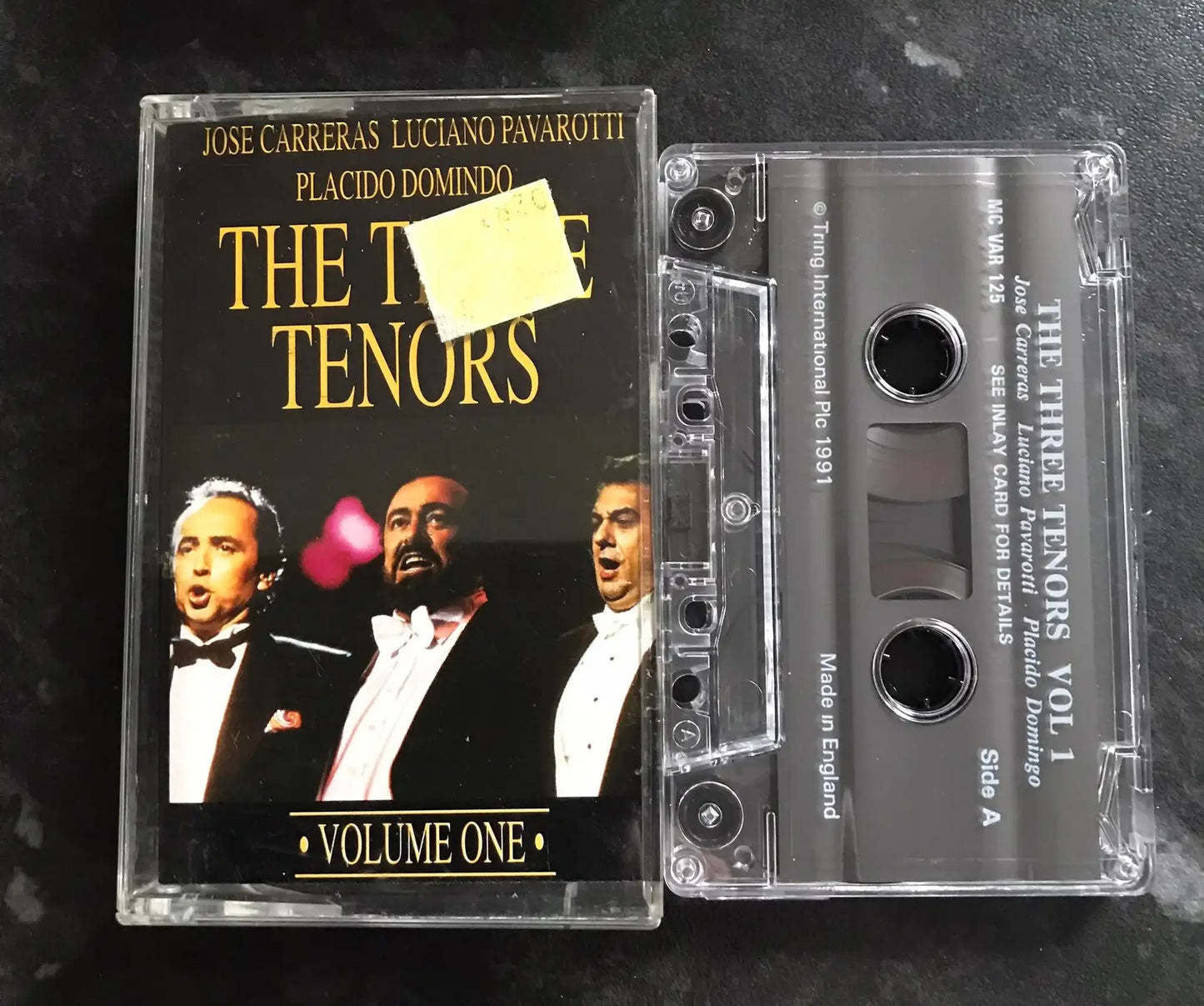 The Three Tenors, Volume One, TRING INT, MC VAR 125, Vintage Cassette Magretro