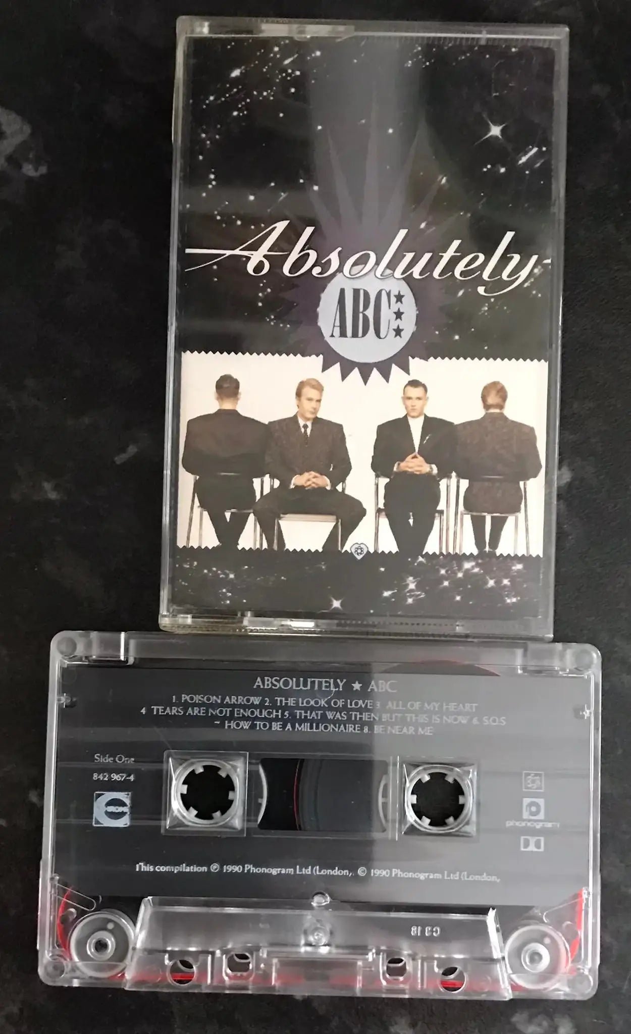 ABC, Absolutely Album, Mercury Music, 842 967-4, Vintage Cassette Magretro