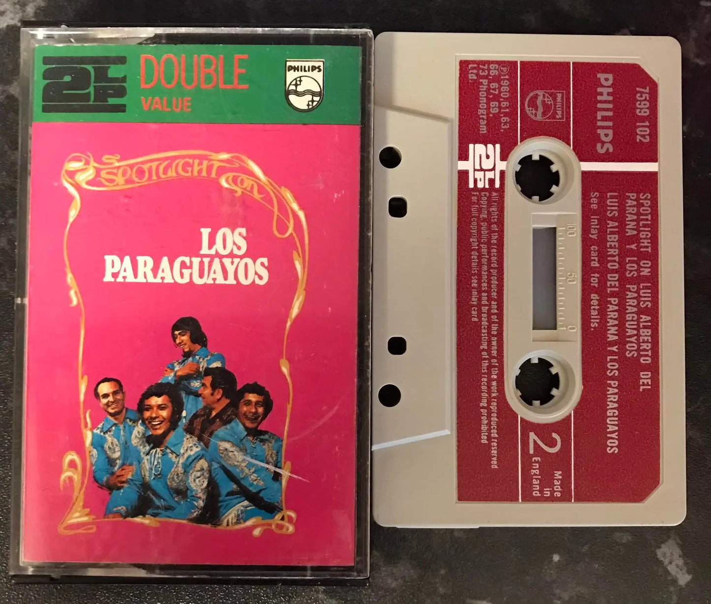 Spotlight on Luis Alberto Del Parana & Los Paraguayos, RARE, 7599 102 Magretro