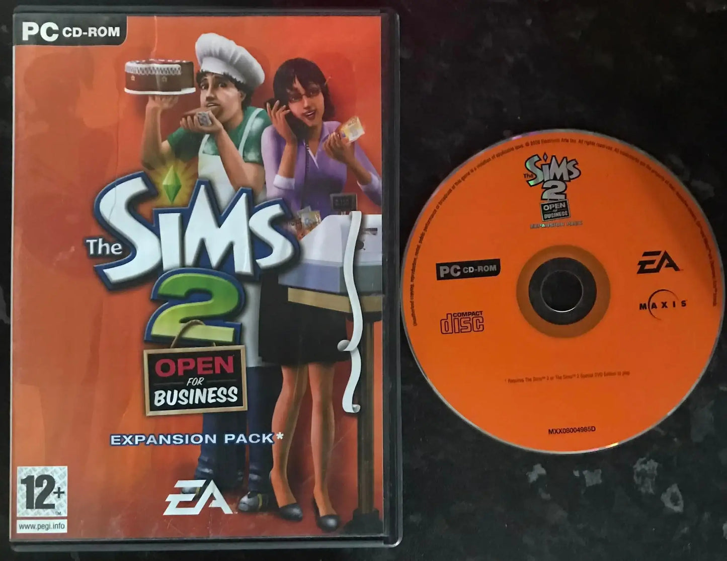 The Sims 2, Open For Business expansion Pack, PC Game Magretro