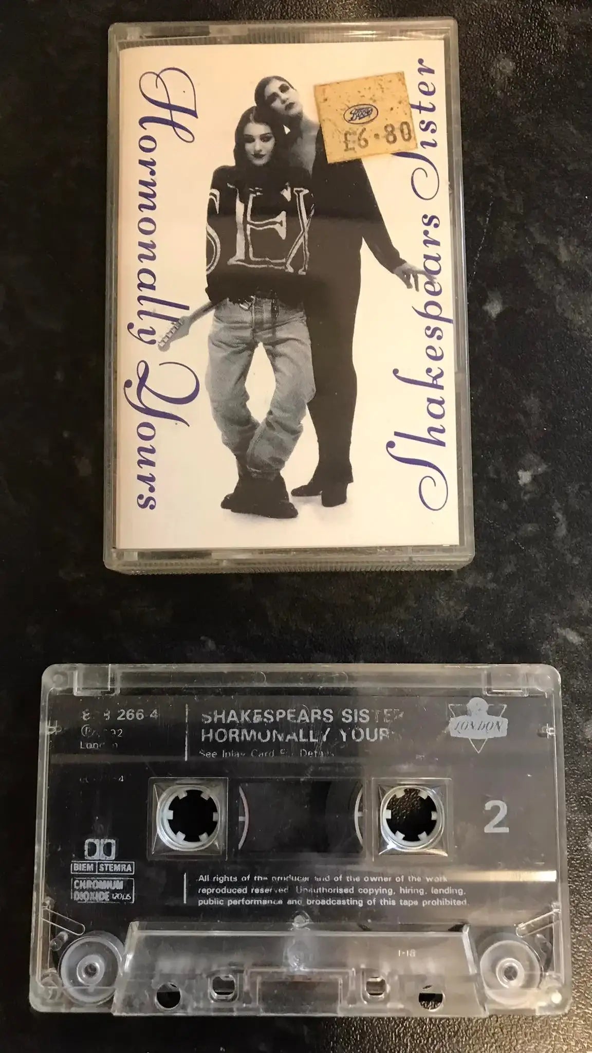 Shakespear's Sister, Hormonally Yours Album, London Records, 828 266-4 Magretro