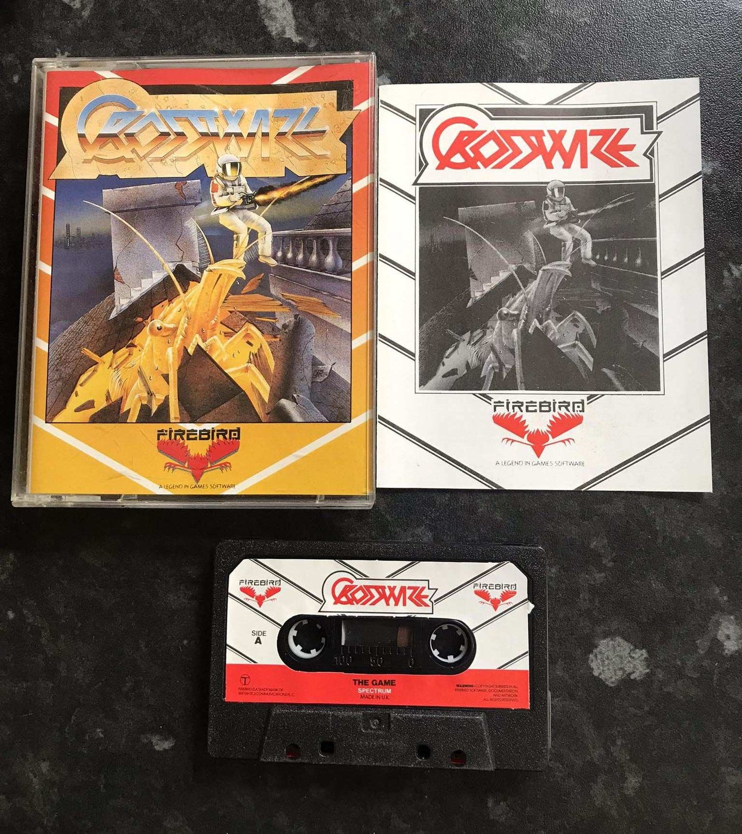 Crosswize, ZX Spectrum by Firebird (Crosswise), Working Magretro