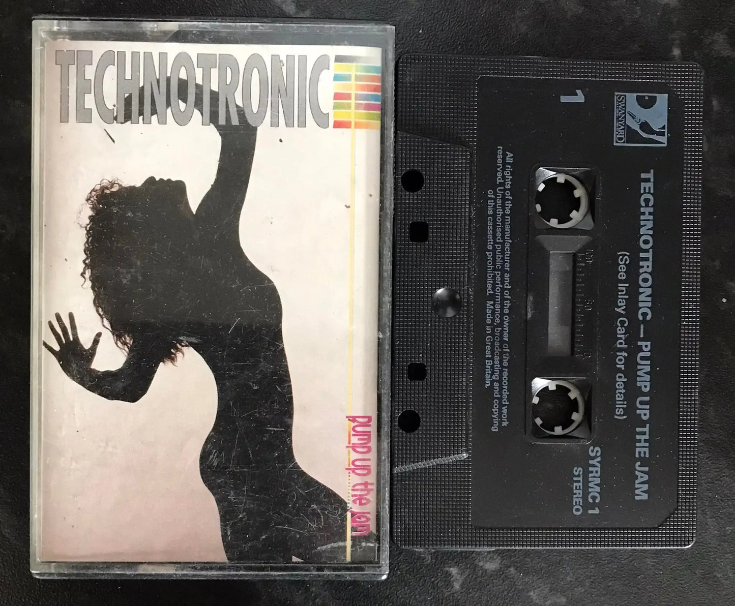 Technotronic, Pump Up The Jam Album, Swanyard, SYRMC1, Vintage Cassette Magretro