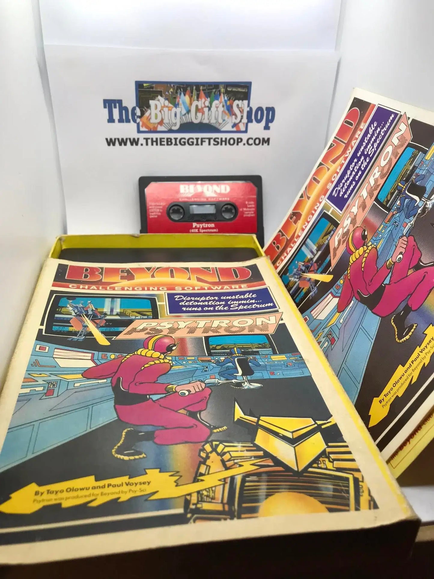 Psytron (Tested Working), ZX Spectrum, Released by Beyond Software Magretro