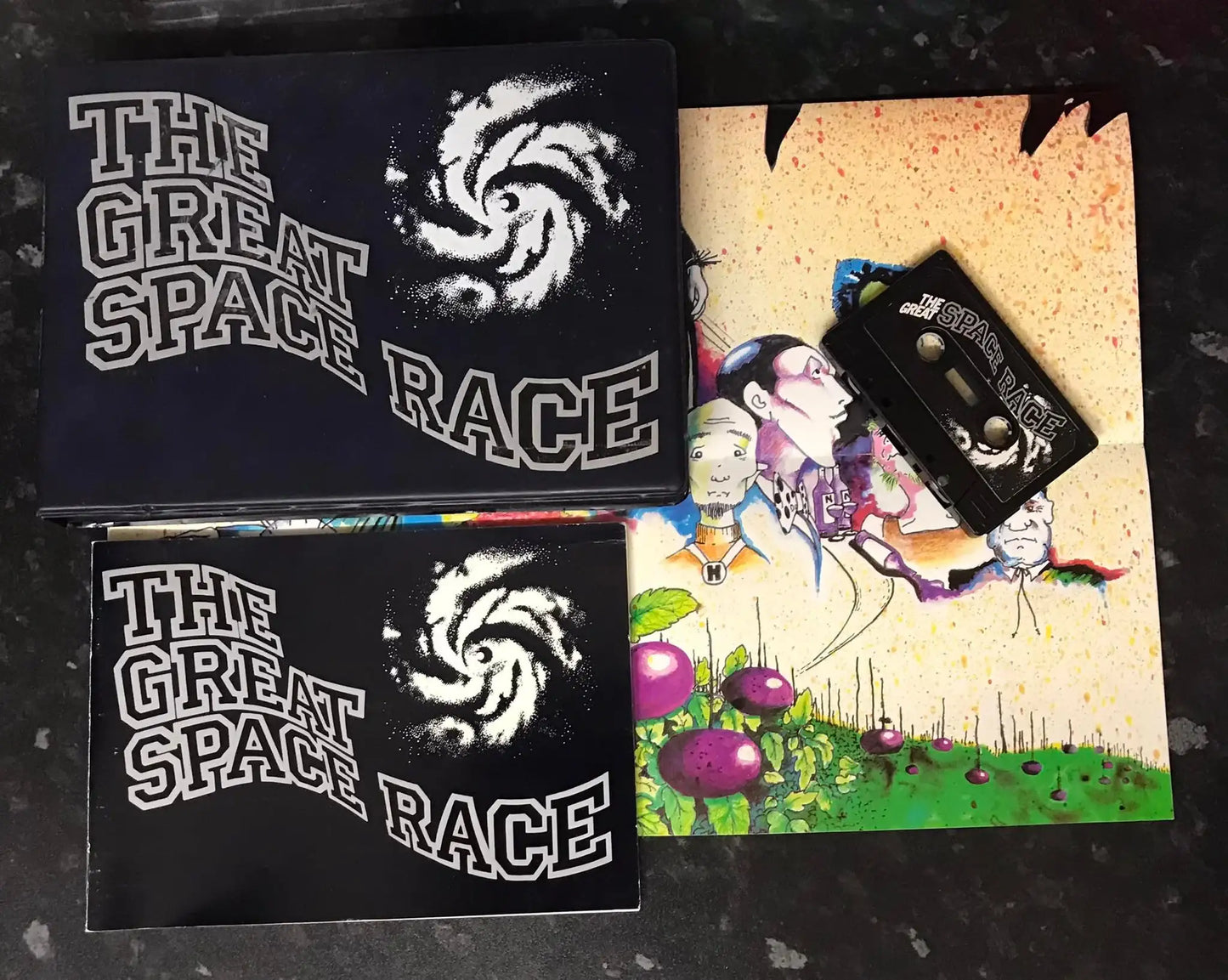 The Great Space Race, ZX Spectrum, by Legend, with Poster, RARE, WORKING Magretro