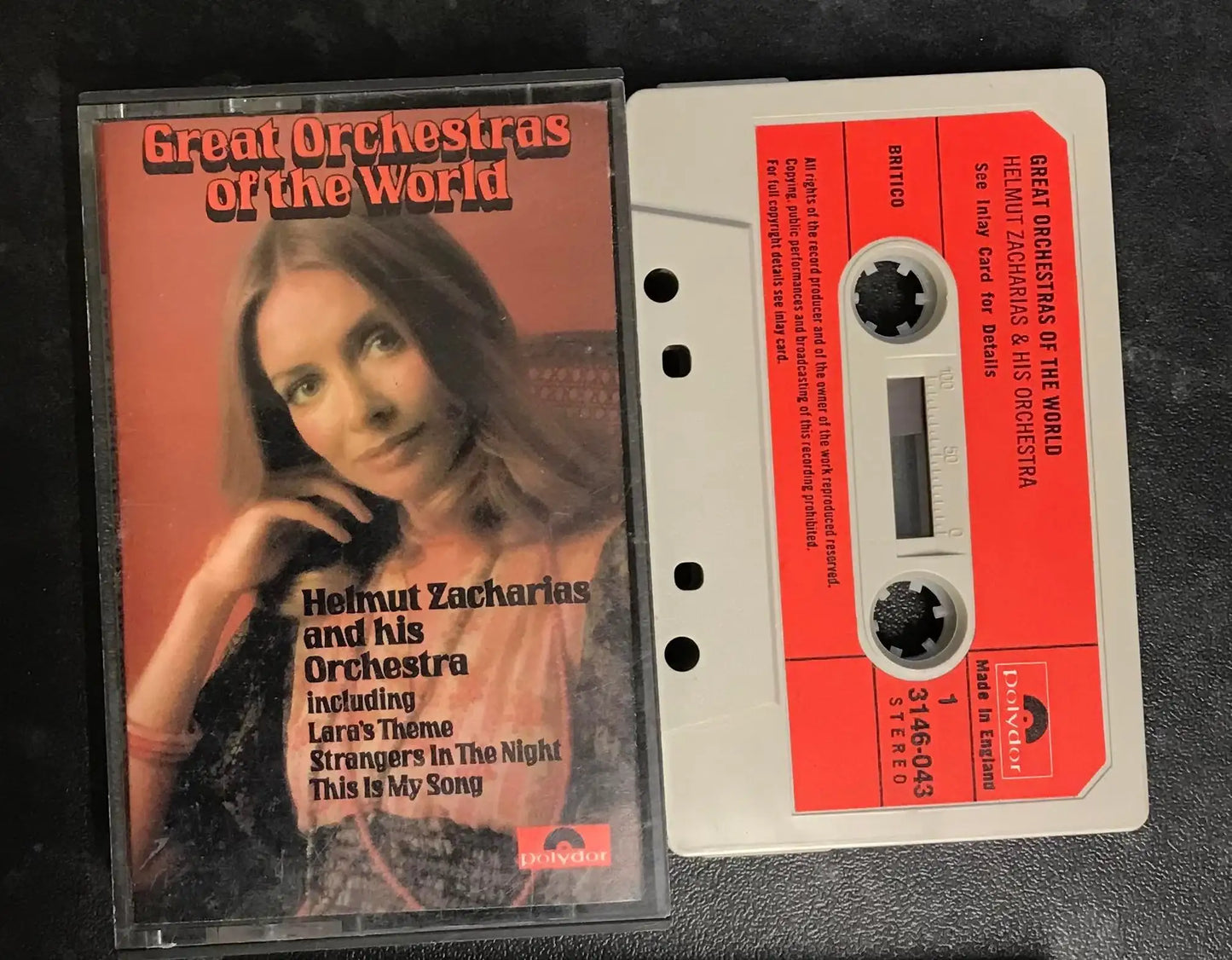 Great Orchestras Of The World Album, Helmut Zacharias, Polydor, 3146 043 Magretro