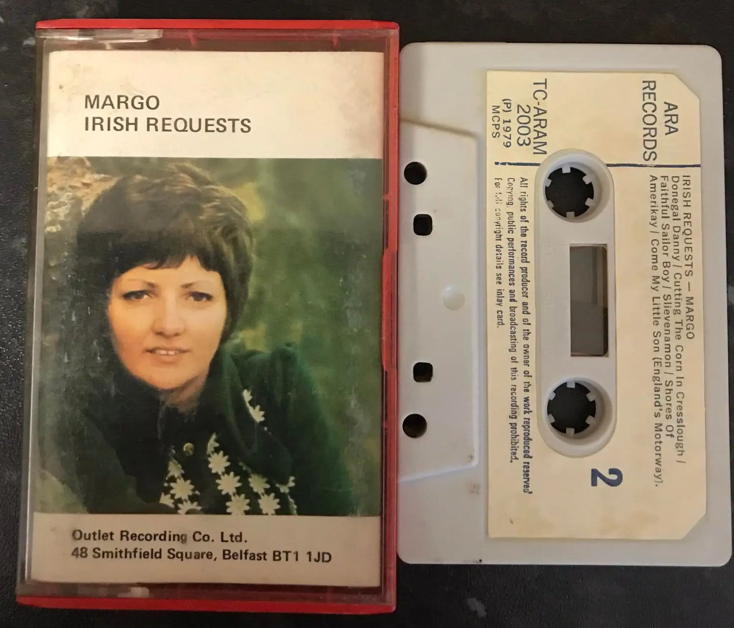Margo, Irish Requests Album, caram 2003, TC-ARAM 2003, ARA, Vintage Cassette Magretro