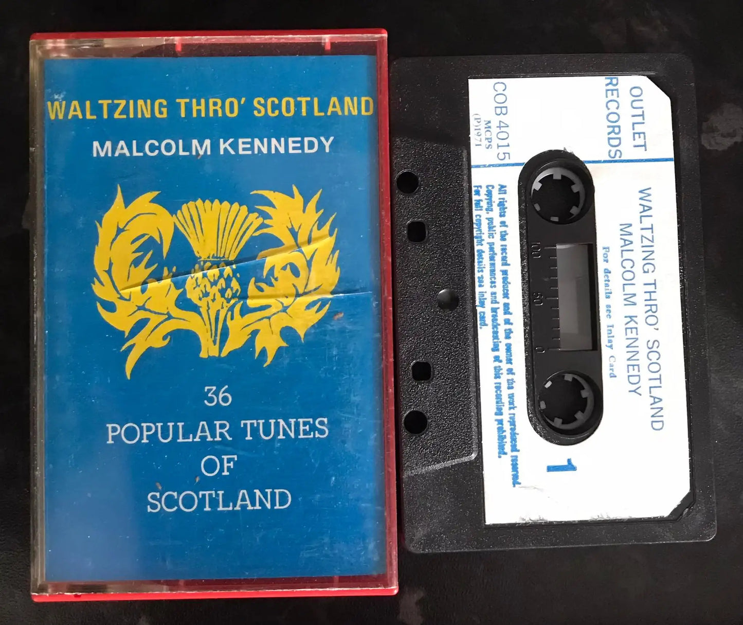 Malcolm Kennedy, Waltzing Thro' Scotland Album, cob 4015, Outlet Records Magretro