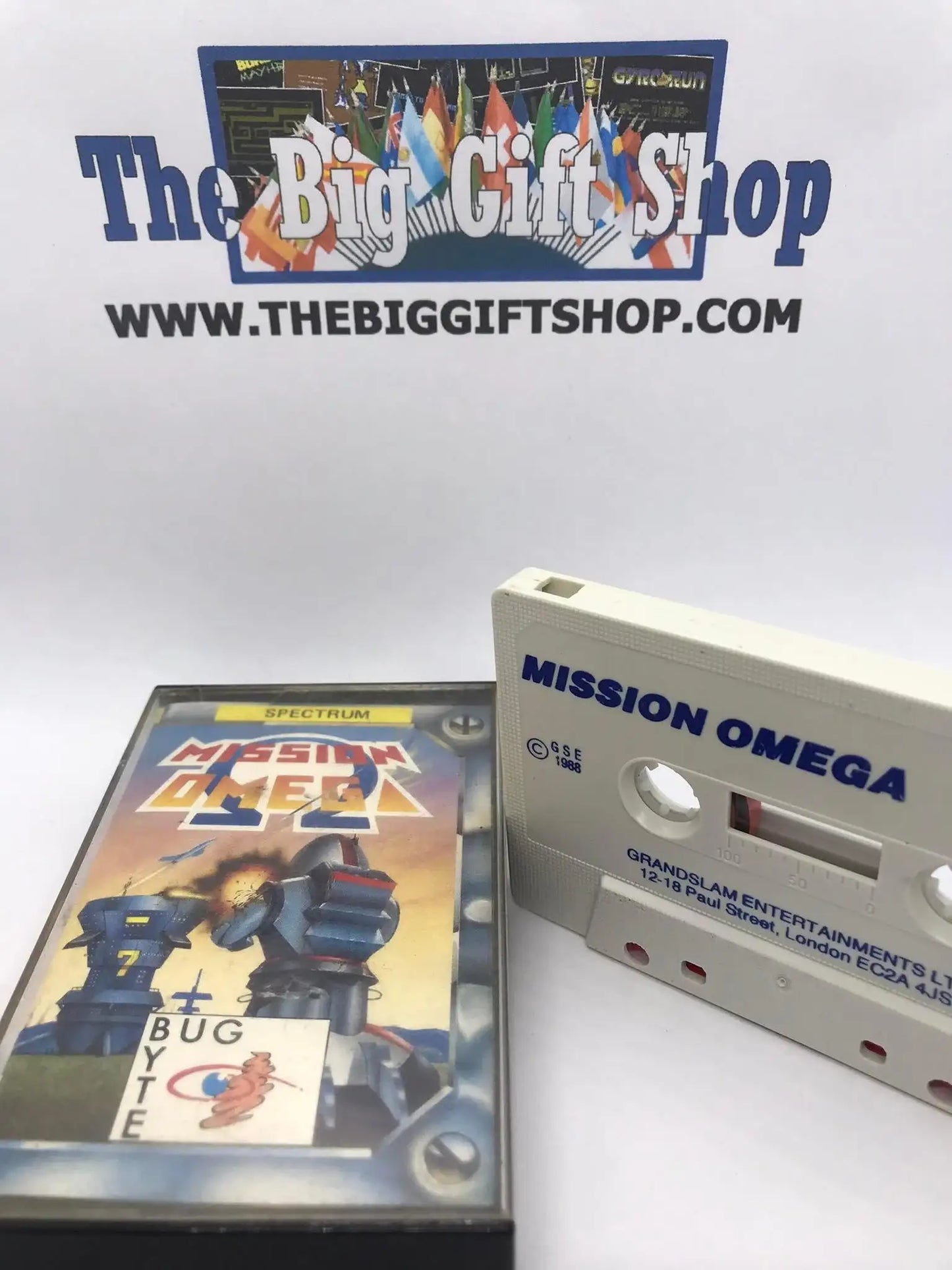 Mission Omega (Bug-Byte) (Tested Working), ZX Spectrum, Magretro