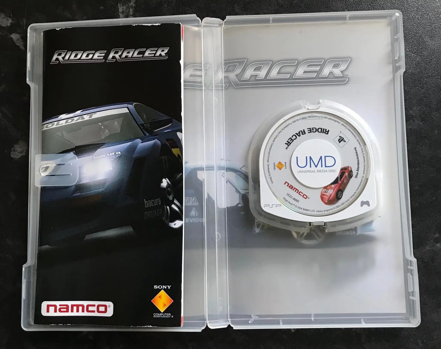 Ridge Racer, PSP Game, Boxed Magretro