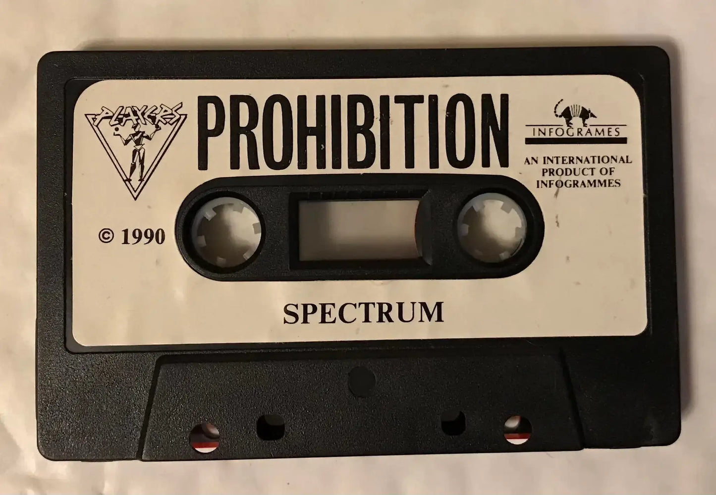 Prohibition, ZX Spectrum game by Players / Infogrames, No Box, Working Magretro