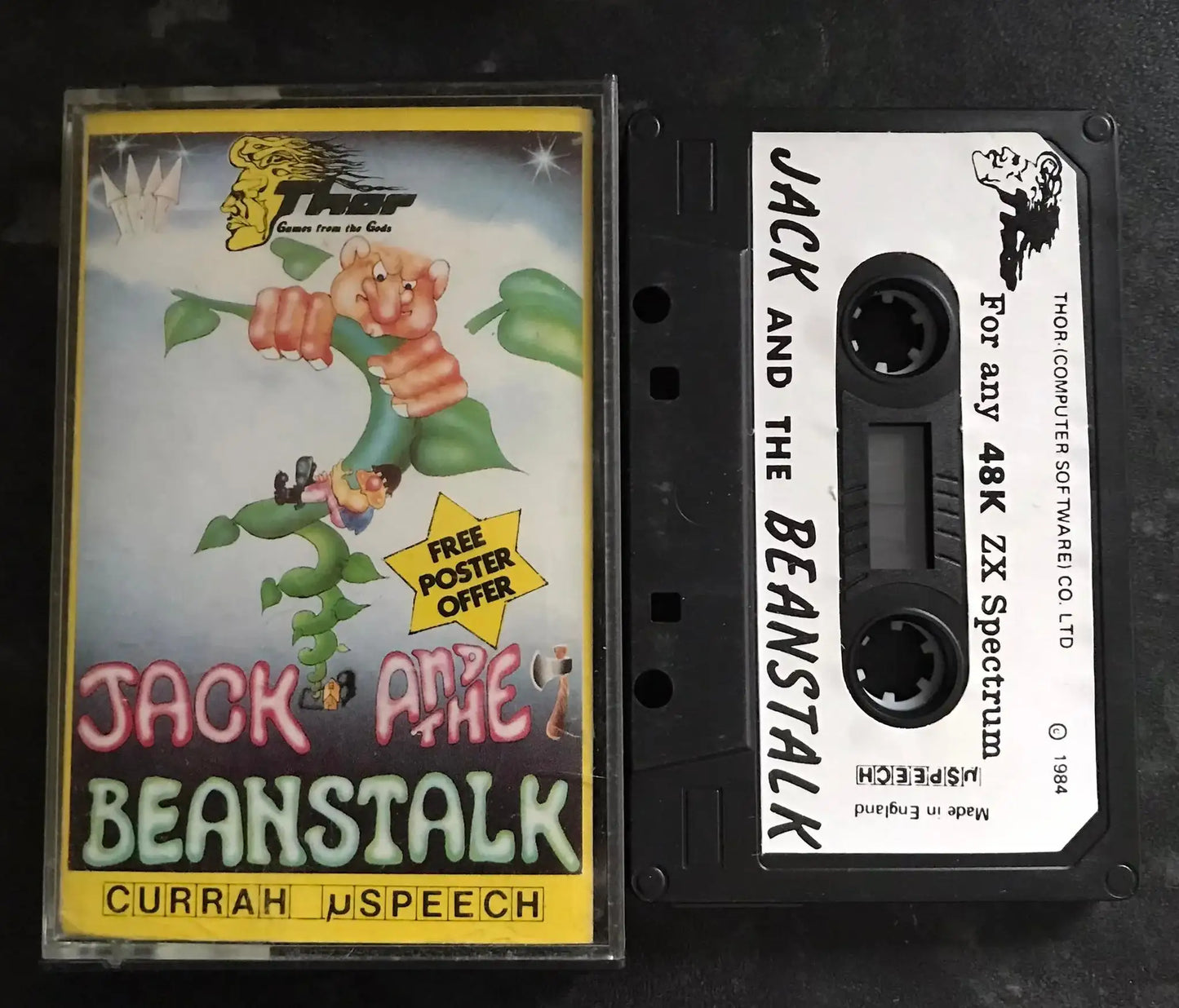Jack And The Beanstalk by Thor, ZX Spectrum Game Magretro