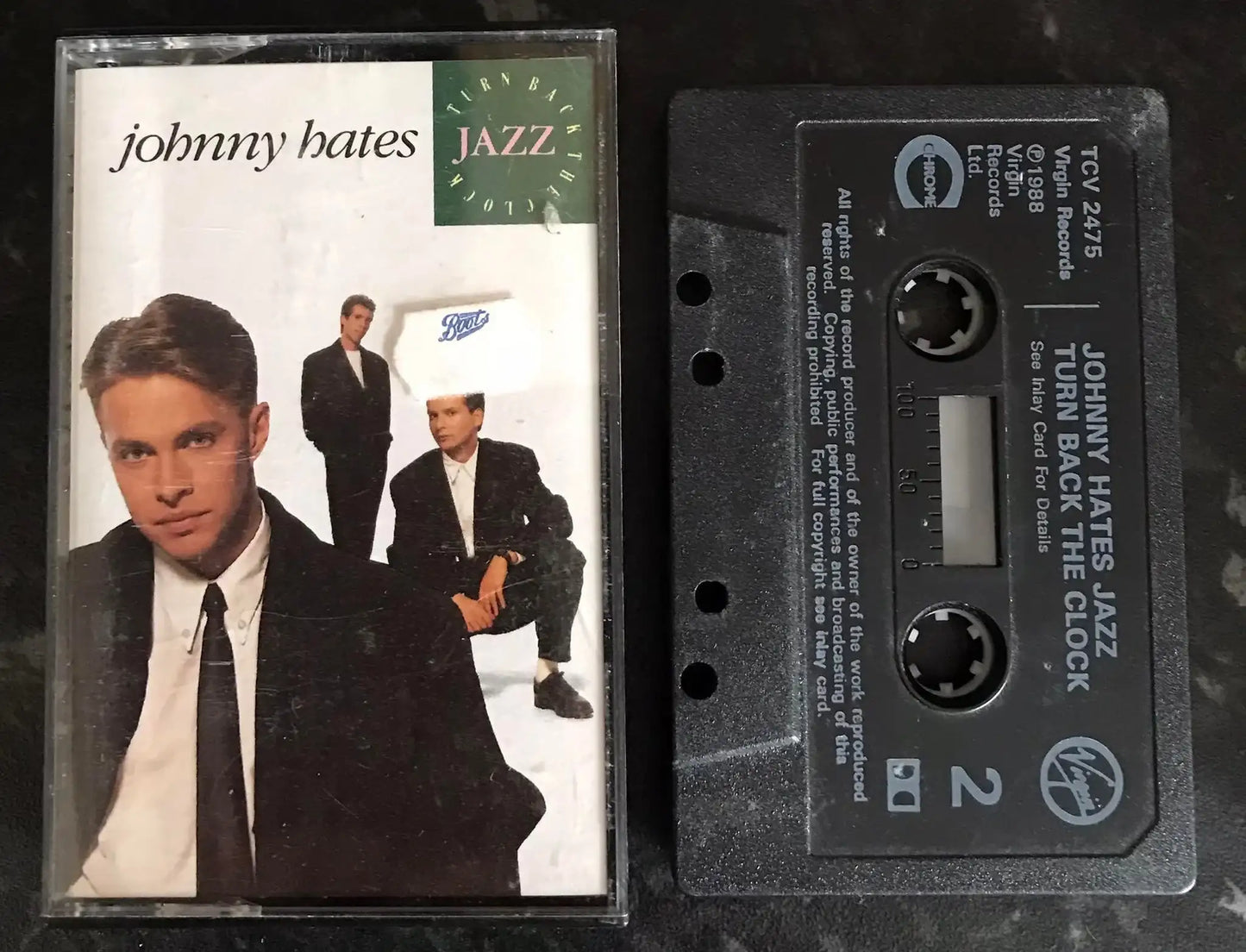 Johnny Hates Jazz, Turn Back The Clock Album, Virgin, TCV 2475 Magretro