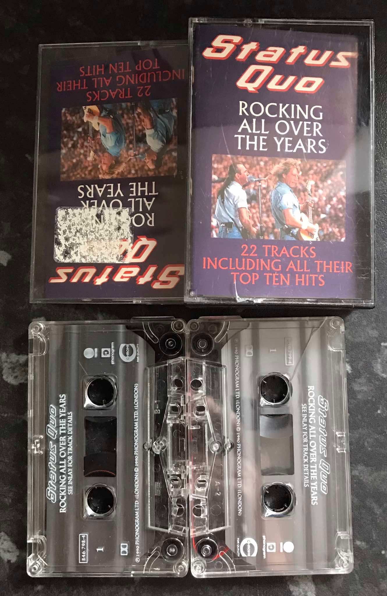Status Quo, Rocking All Over The Years Double Album, Vertigo, 846 797-4 Magretro