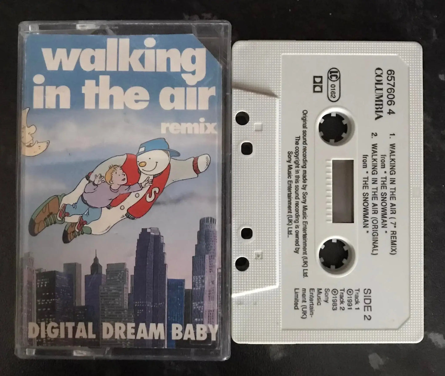 Walking In The Air (Remix), from The Snowman, Columbia, 657606 4 Magretro