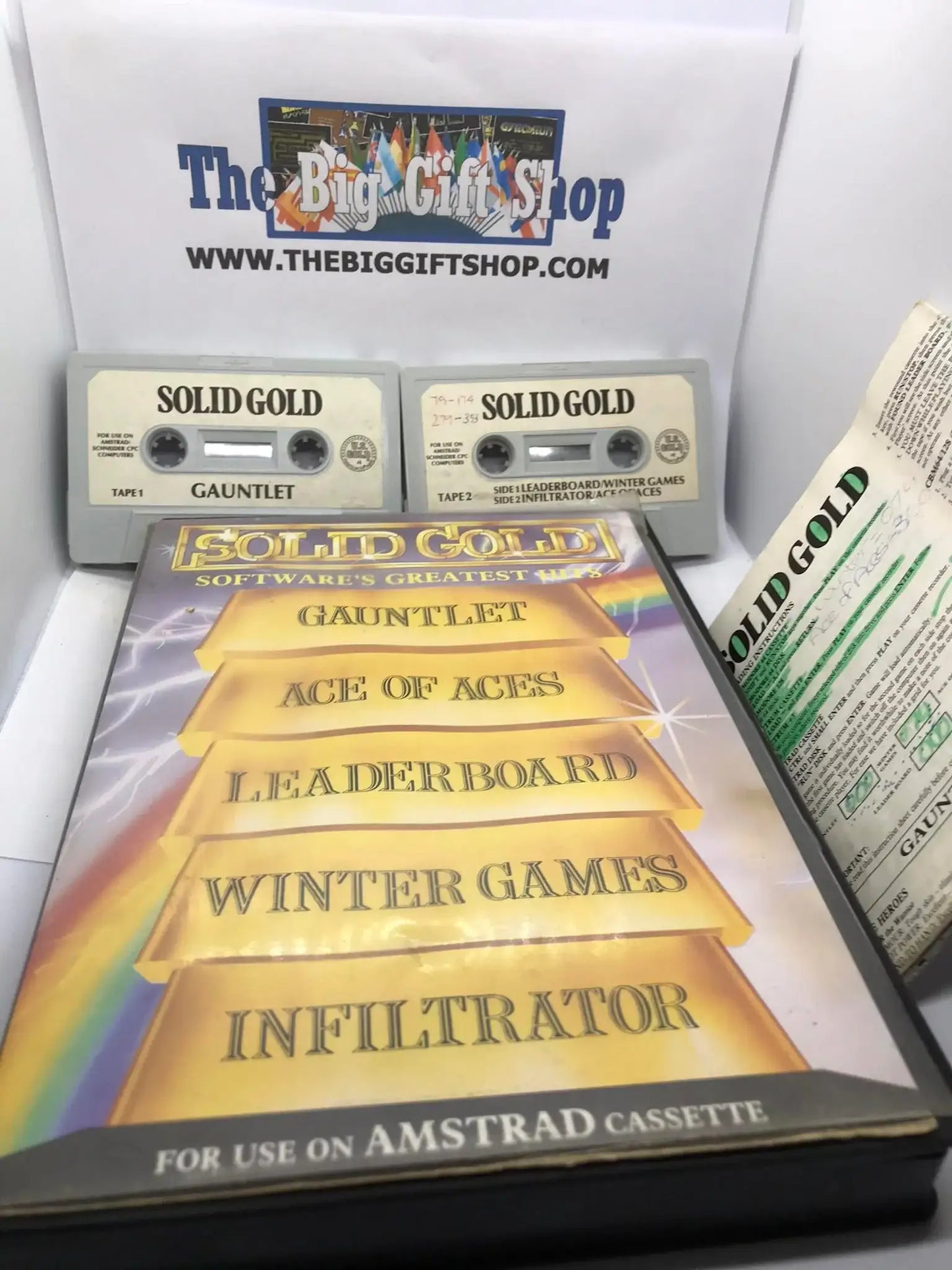 Solid Gold, CPC 464 / 664, Released by US Gold (RARE) Magretro