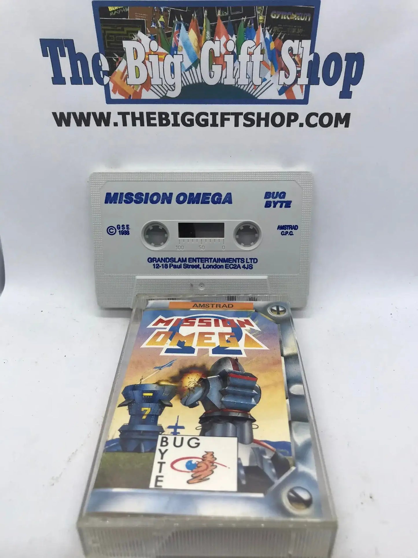 Mission Omega (Bug-Byte), CPC 464 / 664, Released by Bug byte Magretro