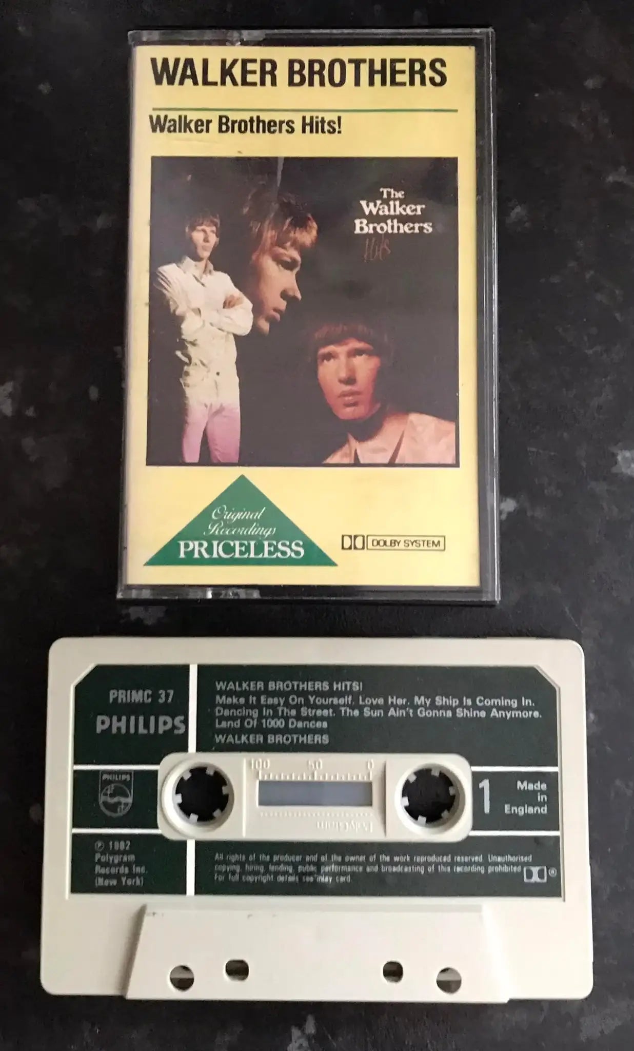 Walker Brothers Hits! Album, Philips,PRIMC 37,7145 139, Polygram Magretro