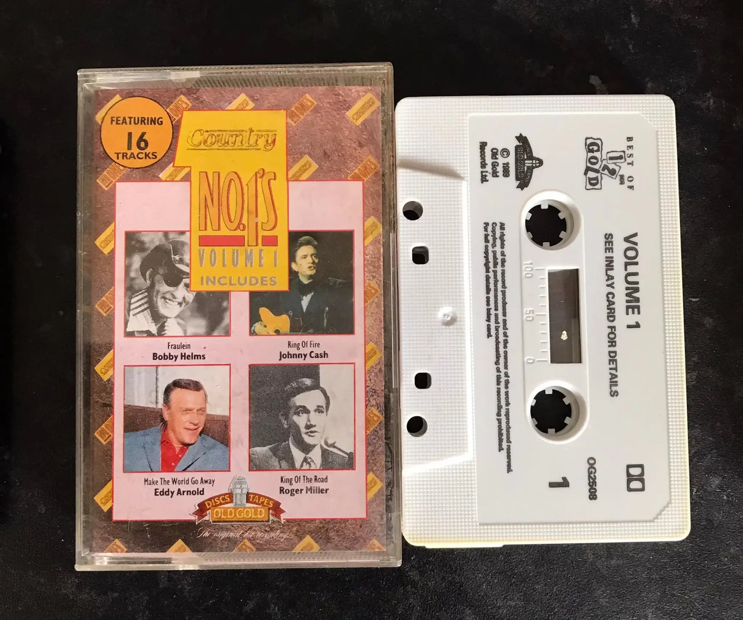 Country No.1's, Volume 1 Album, OG2508, Vintage Cassette Magretro