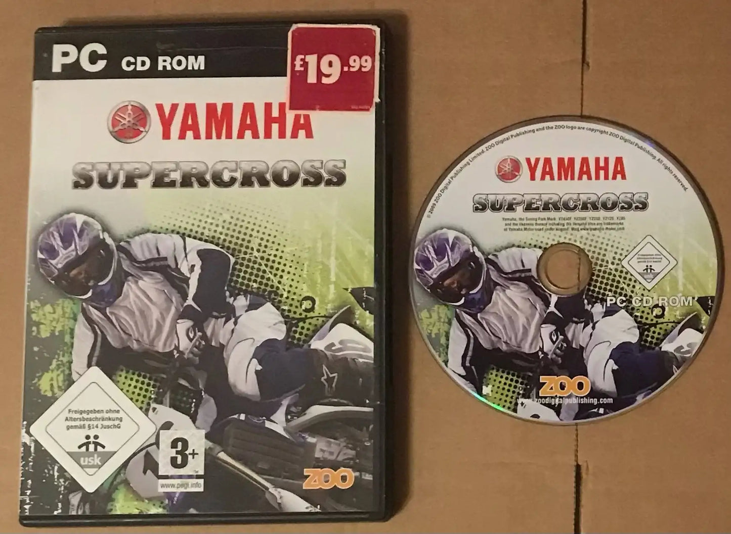 Yamaha Supercross- PC CD-ROM Magretro