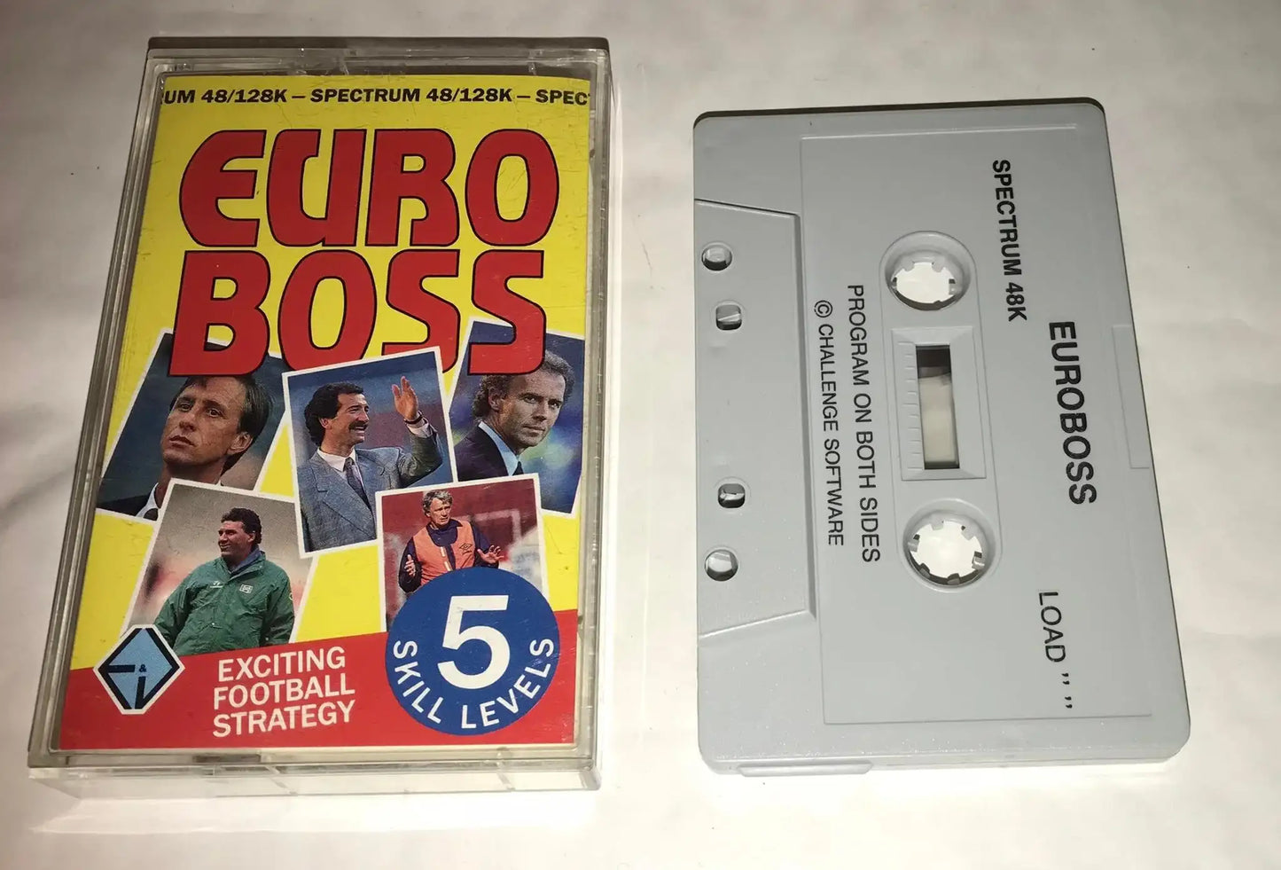 Euro Boss, ZX Spectrum, by Challenge Software (ULTRA RARE), Working Magretro