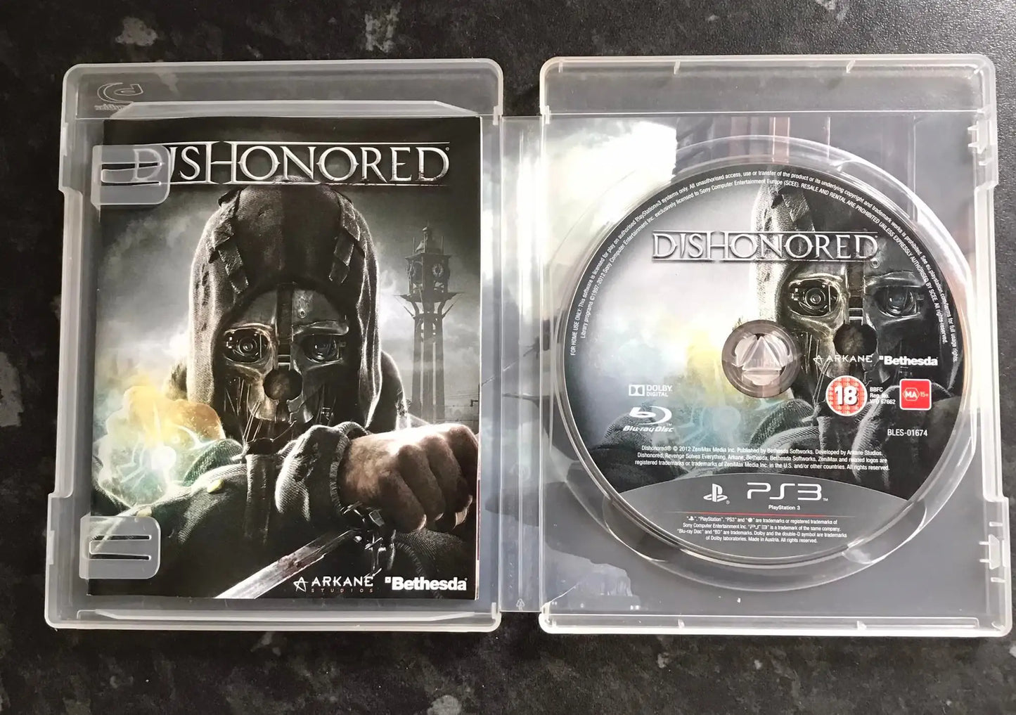 Dishonored, PS3, PAL Magretro