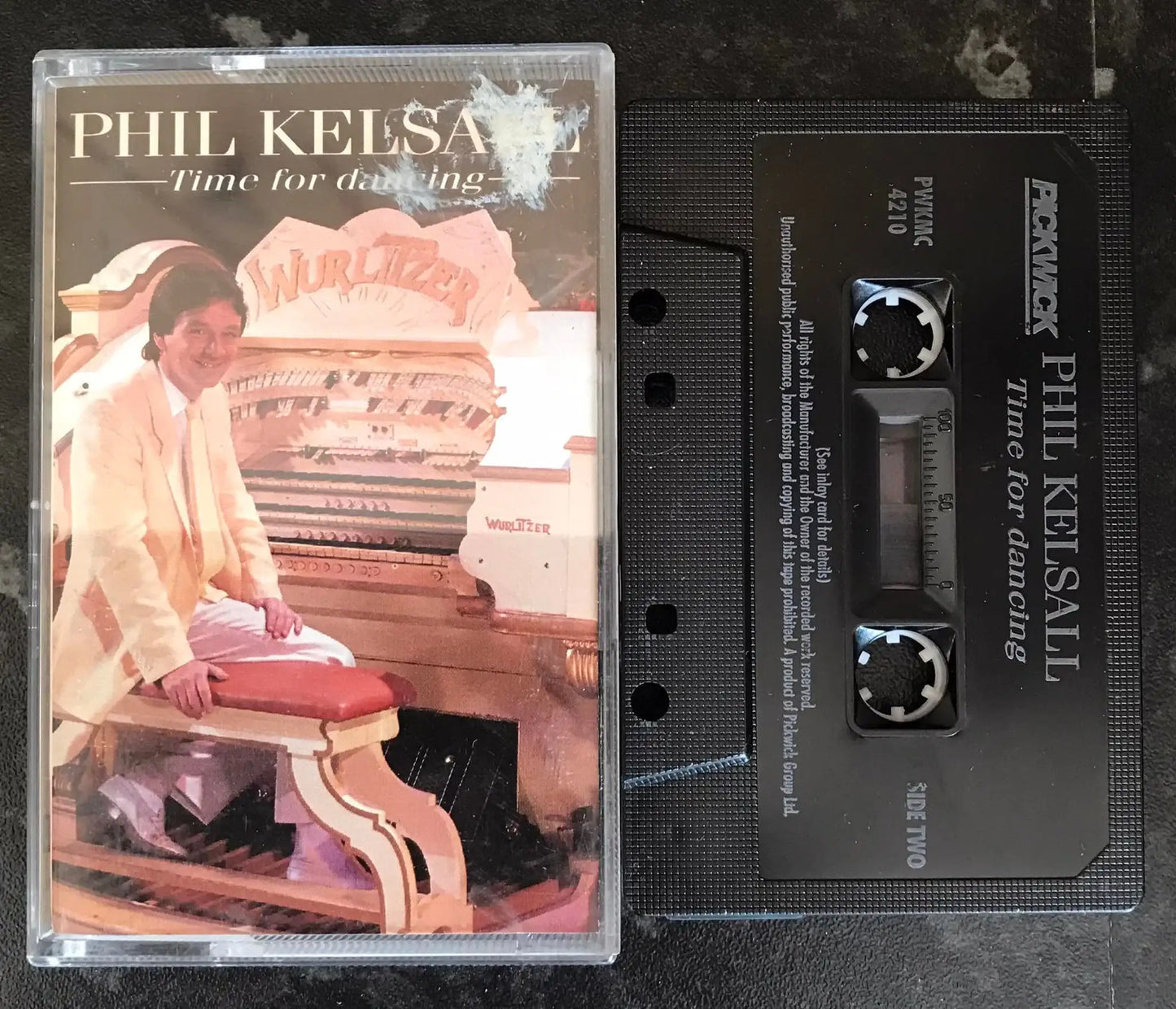 Time For Dancing Album, Phil Kelsall, Pickwick, pwkmc 4210, Vintage Cassette Magretro
