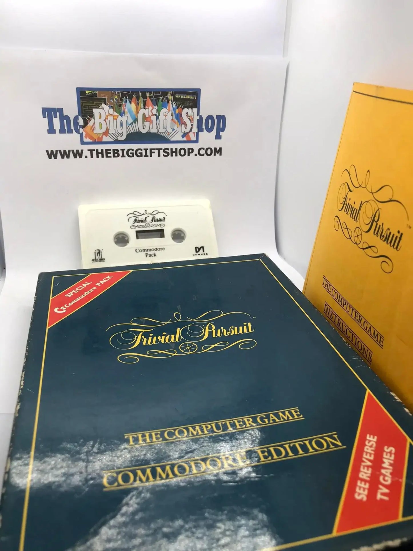 Trivial Pursuit: Commodore Edition, C64, Released by Domark Ltd Magretro