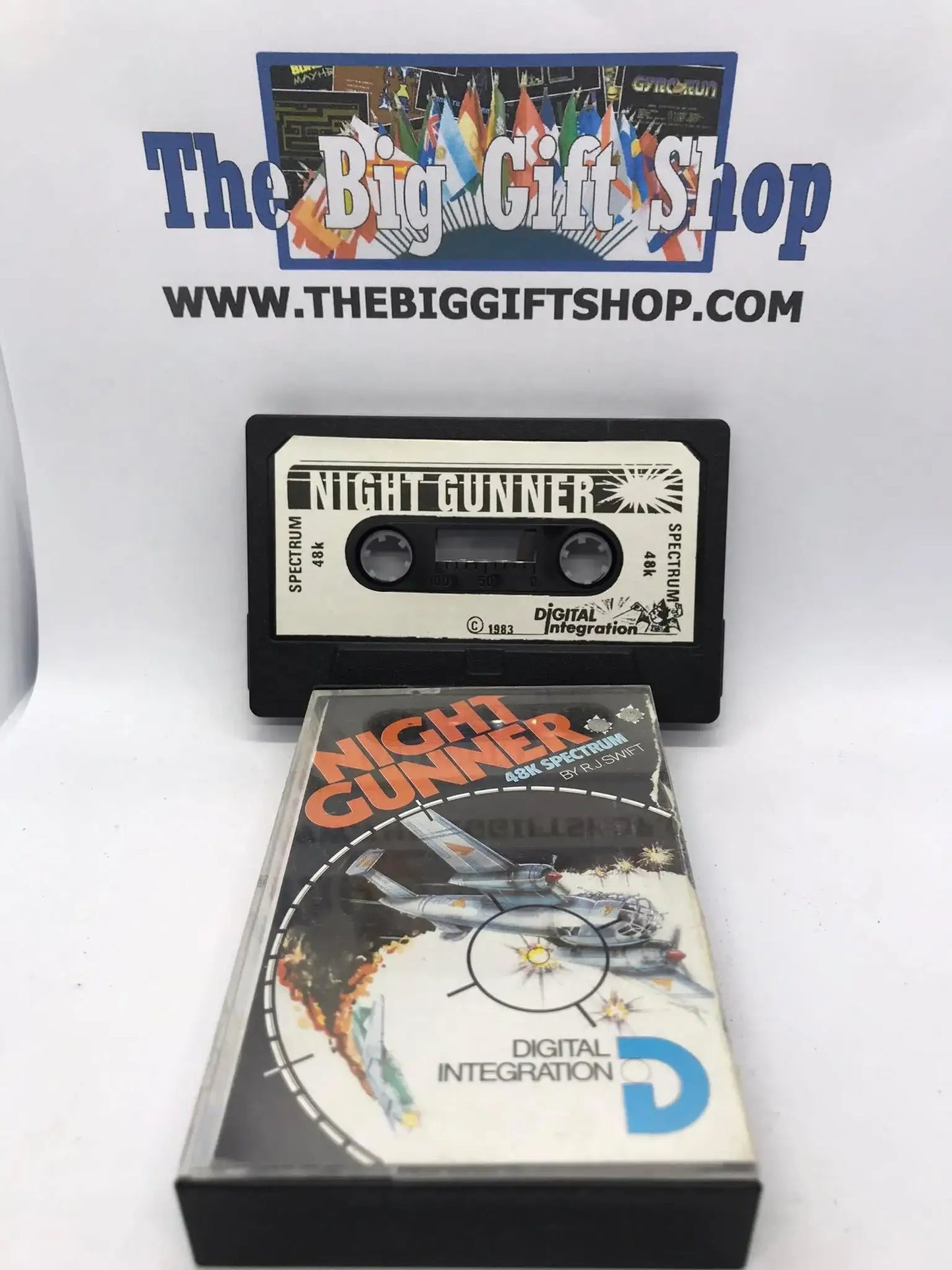 Night Gunner (Tested Working), ZX Spectrum, Digital Integration Magretro