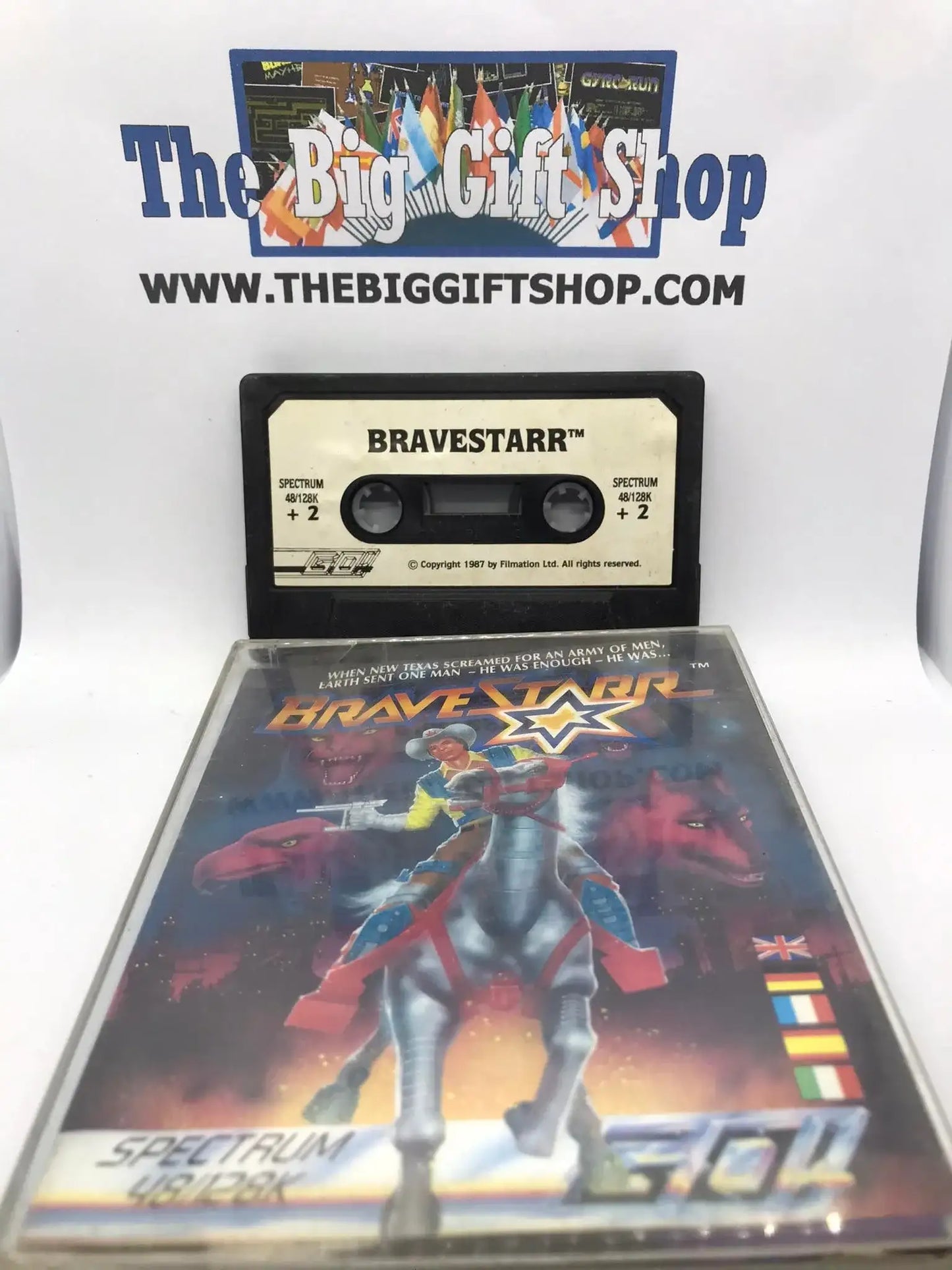 BraveStarr, ZX Spectrum by GO! Software, Working Magretro