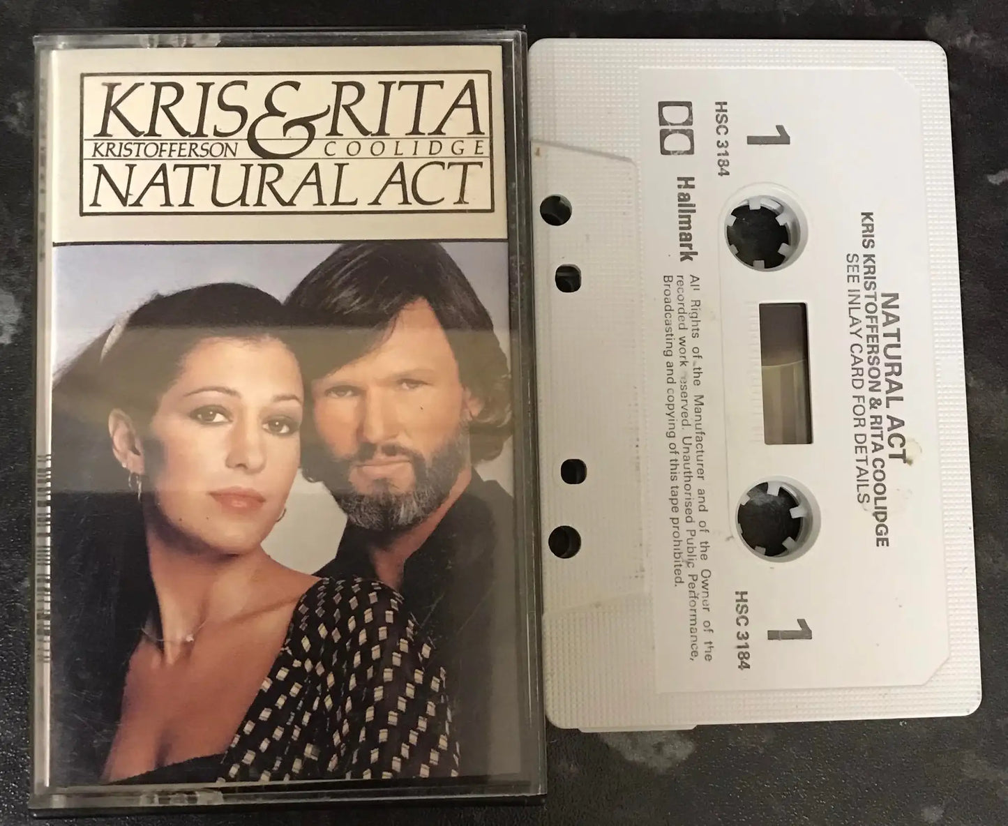 Kris Kristofferson & Rita Coolidge, Natural Act, Hallmark Records, HSC 3184 Magretro