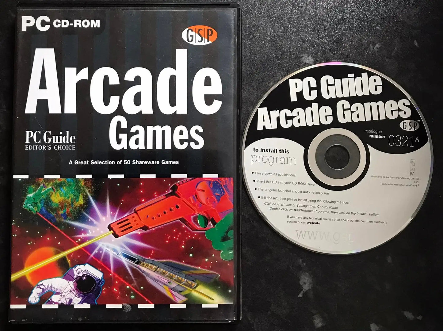Arcade Games, GSP Cat 0321A, UK, Pal, PC Game Magretro